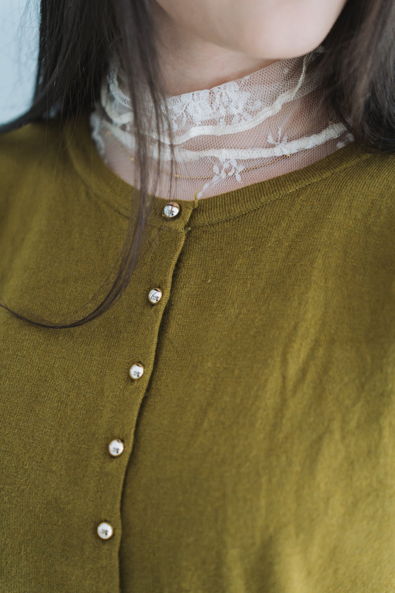 Lace Base Polo Cream