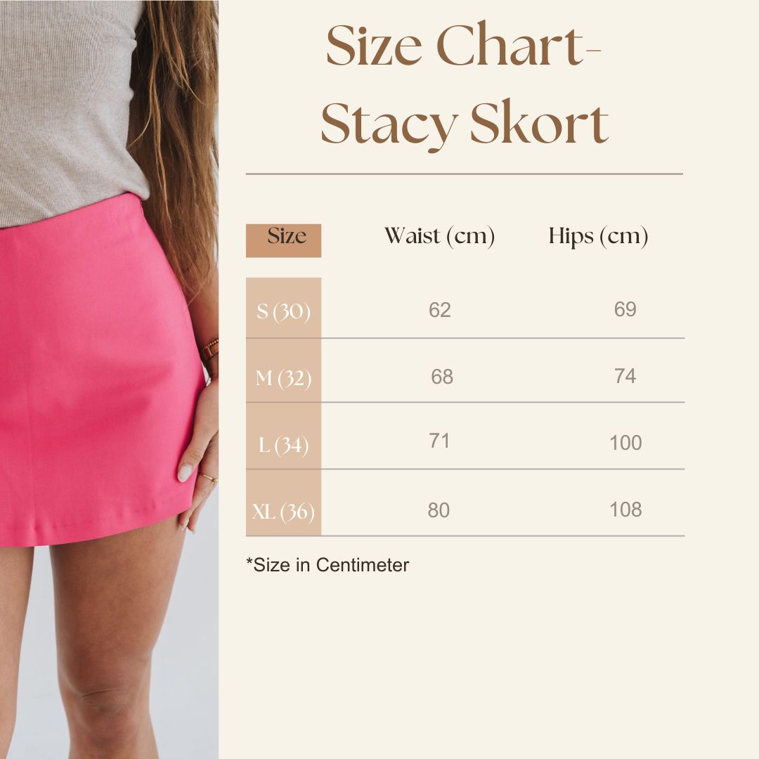 Stacy Skort Yellow