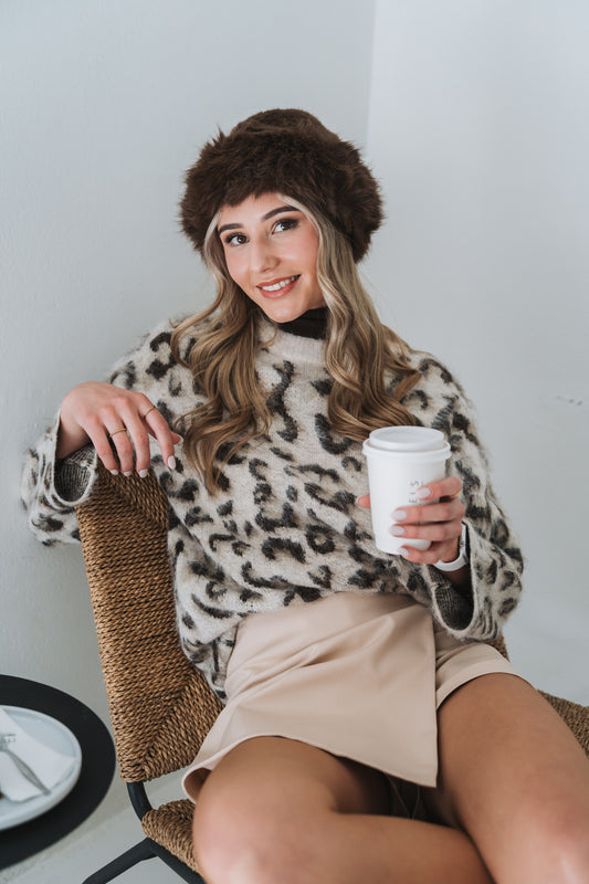 Leopard Knit | One Size / 30-36