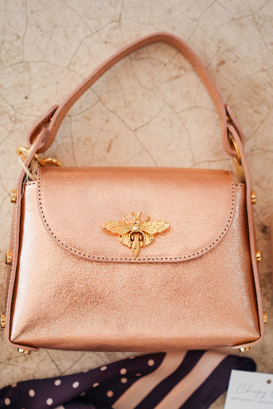 Butterfly Leather Bag