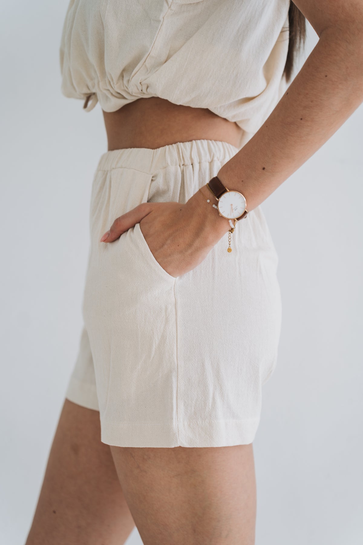 Beach Set Short Cream | One Size / Fits 30-32
