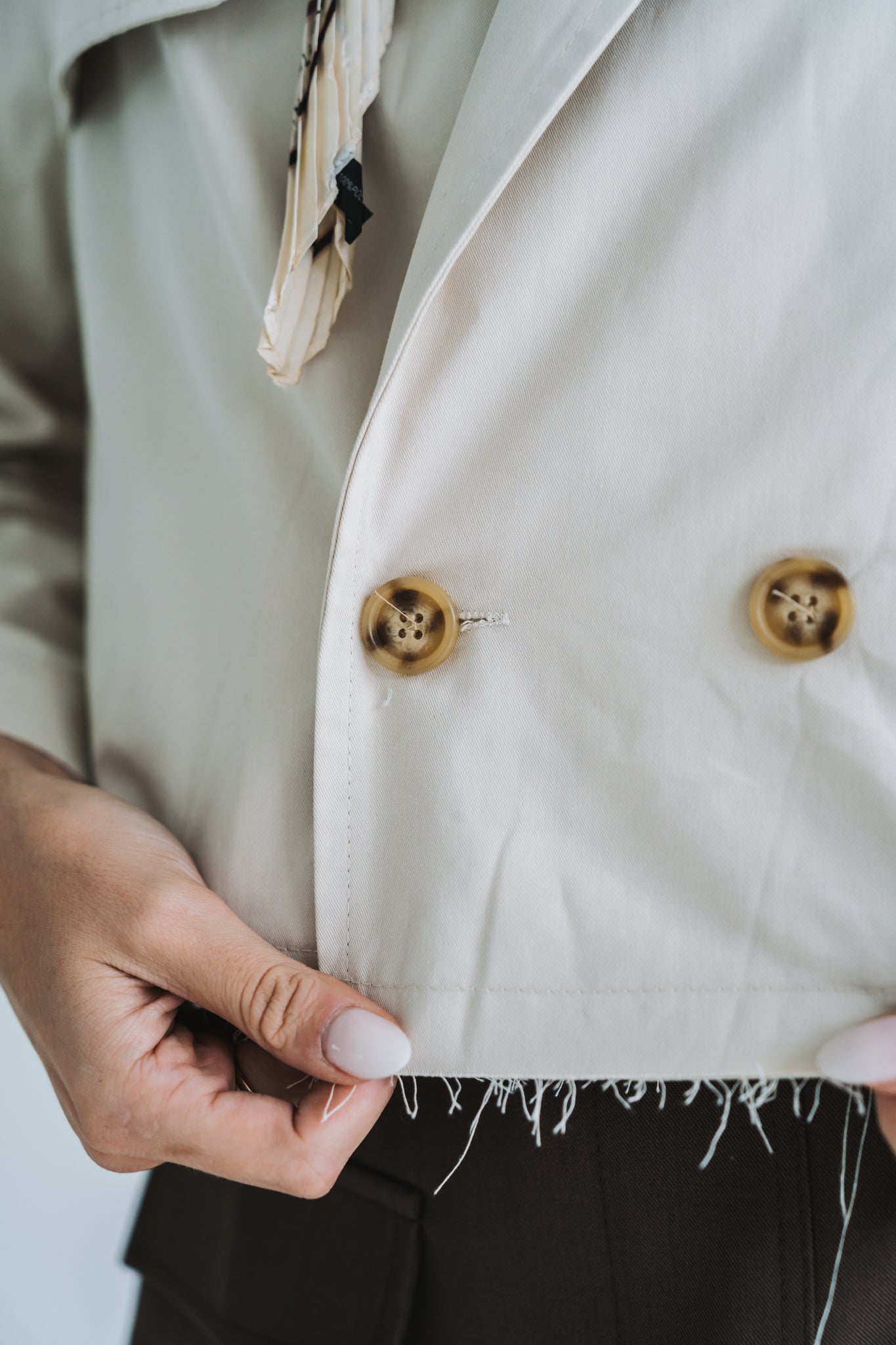 Blazer Jacket Light Cream | One Size / Fits 32-34