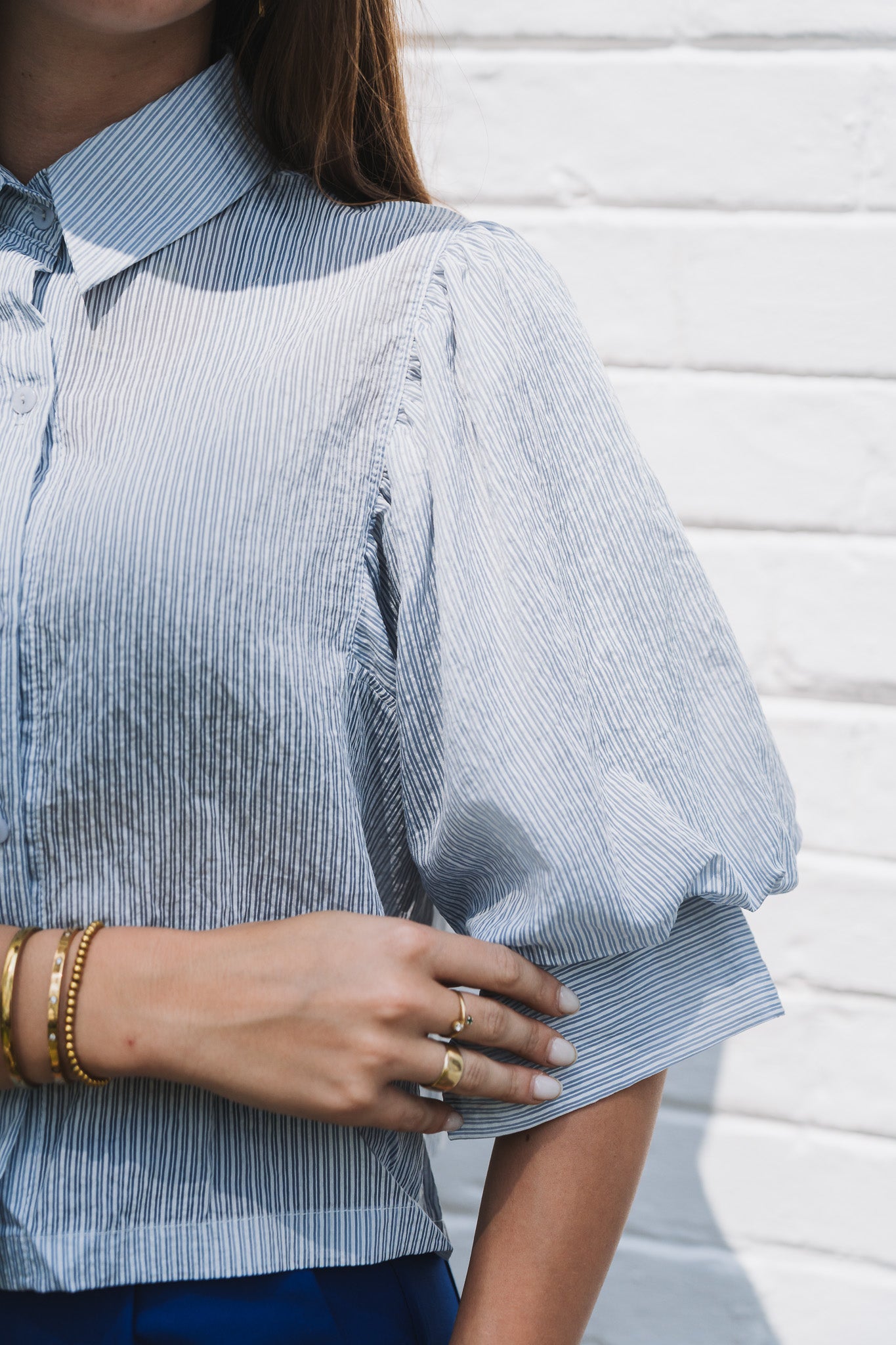 Crete Blouse Blue