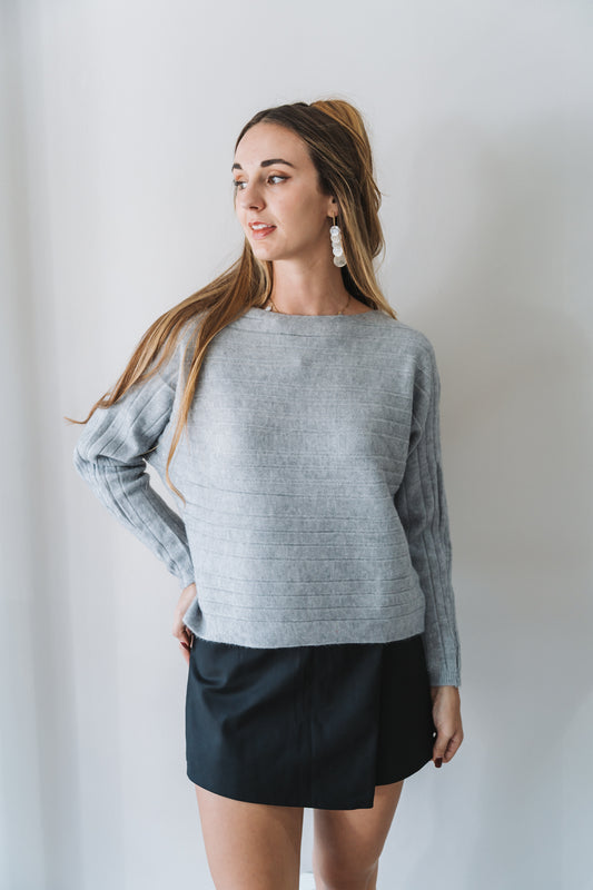 Mila Knit Grey