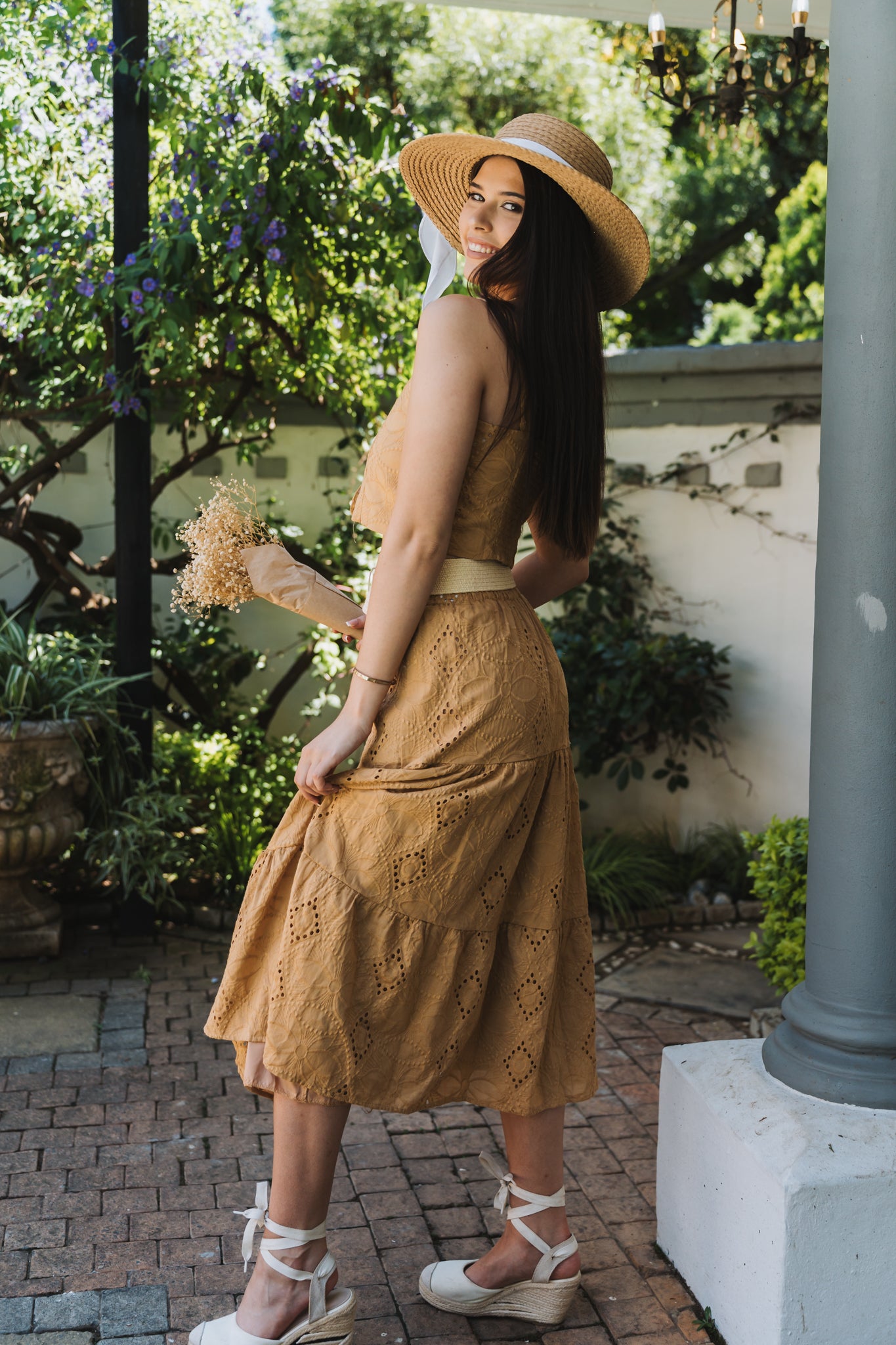 Rust Set Skirt