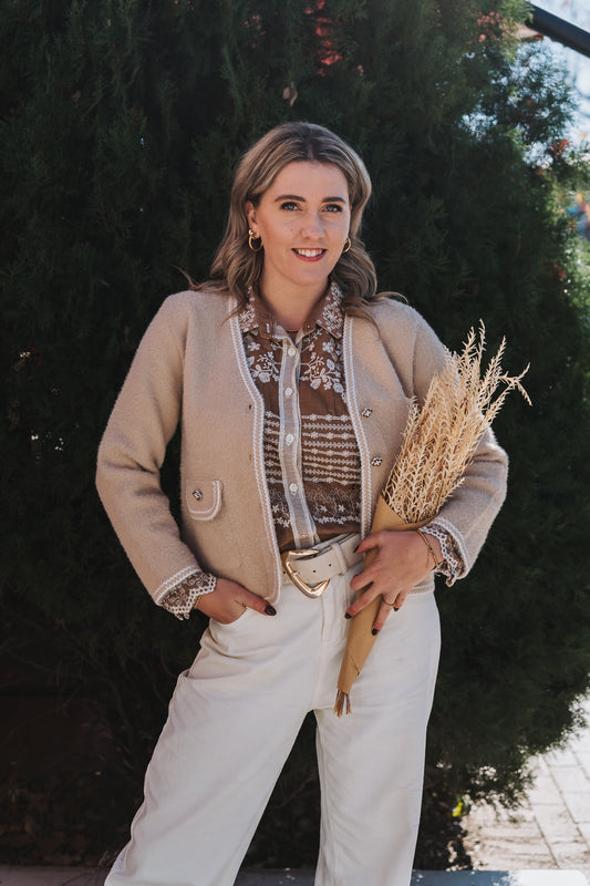 Sam Cardigan Cream
