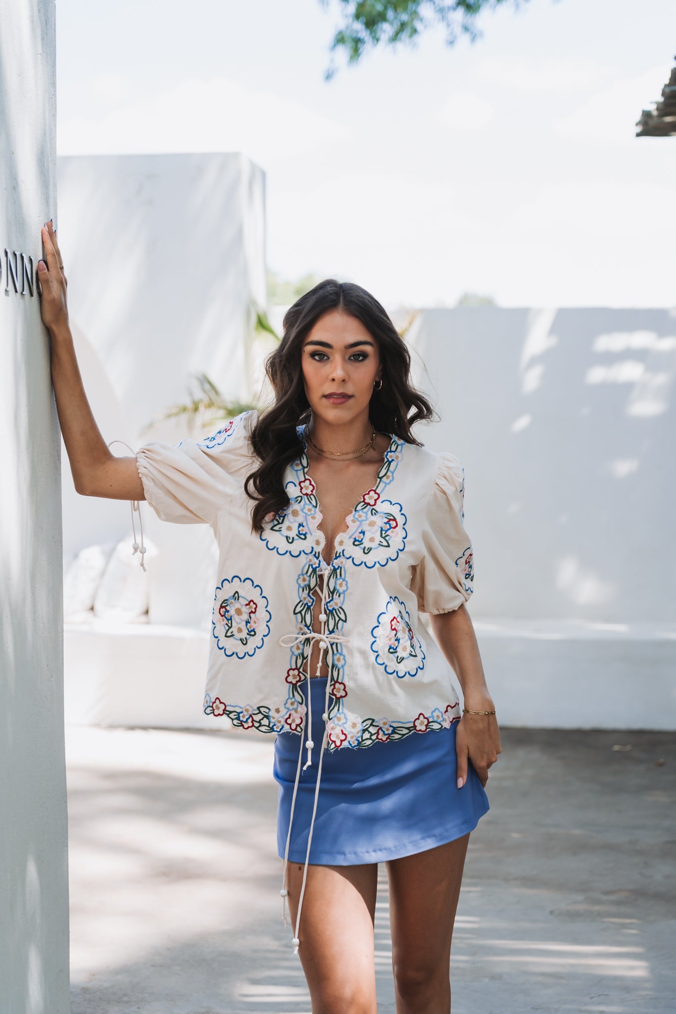 Bohemian Blouse Short
