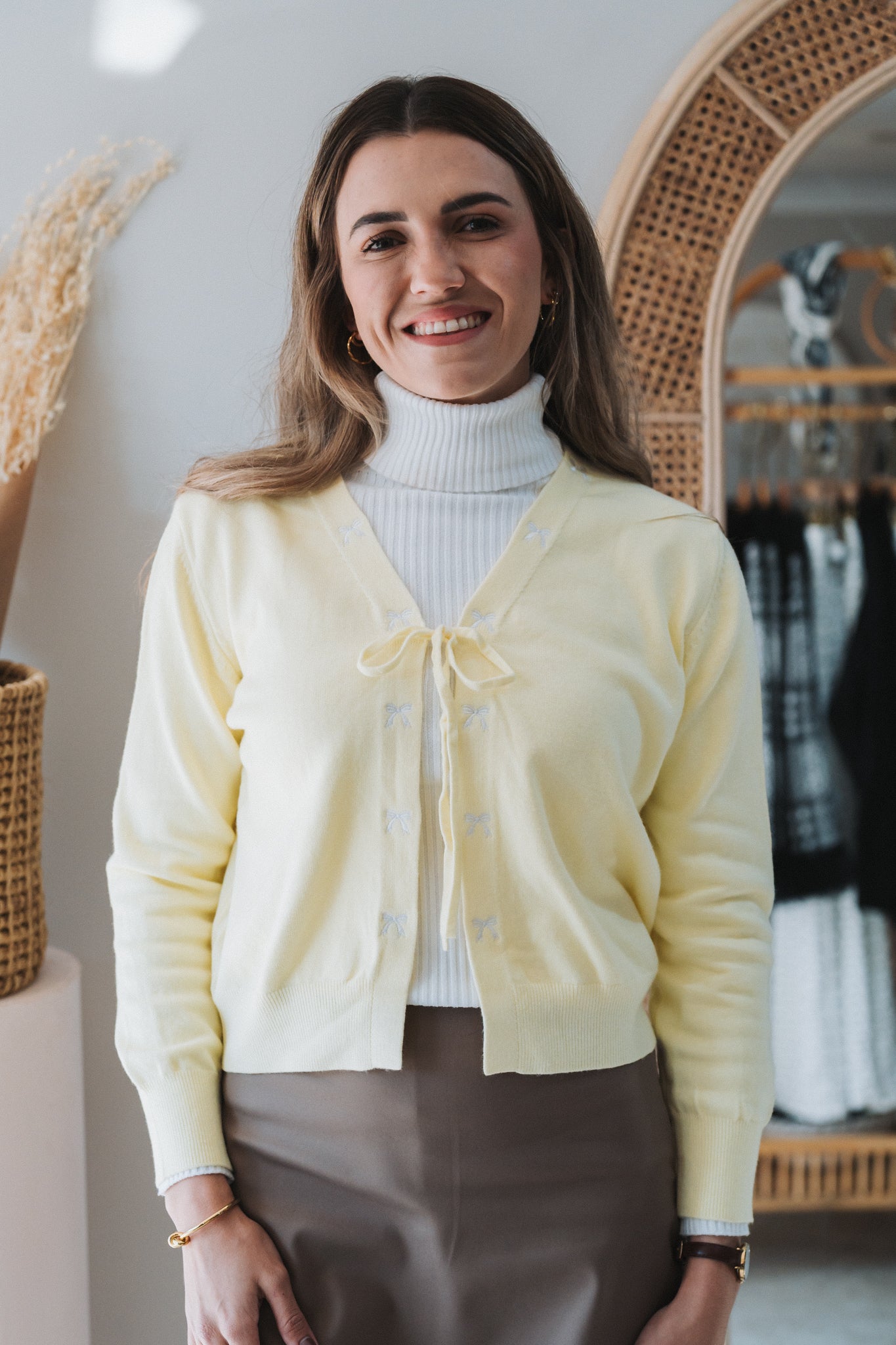 Butter Yellow Cardi