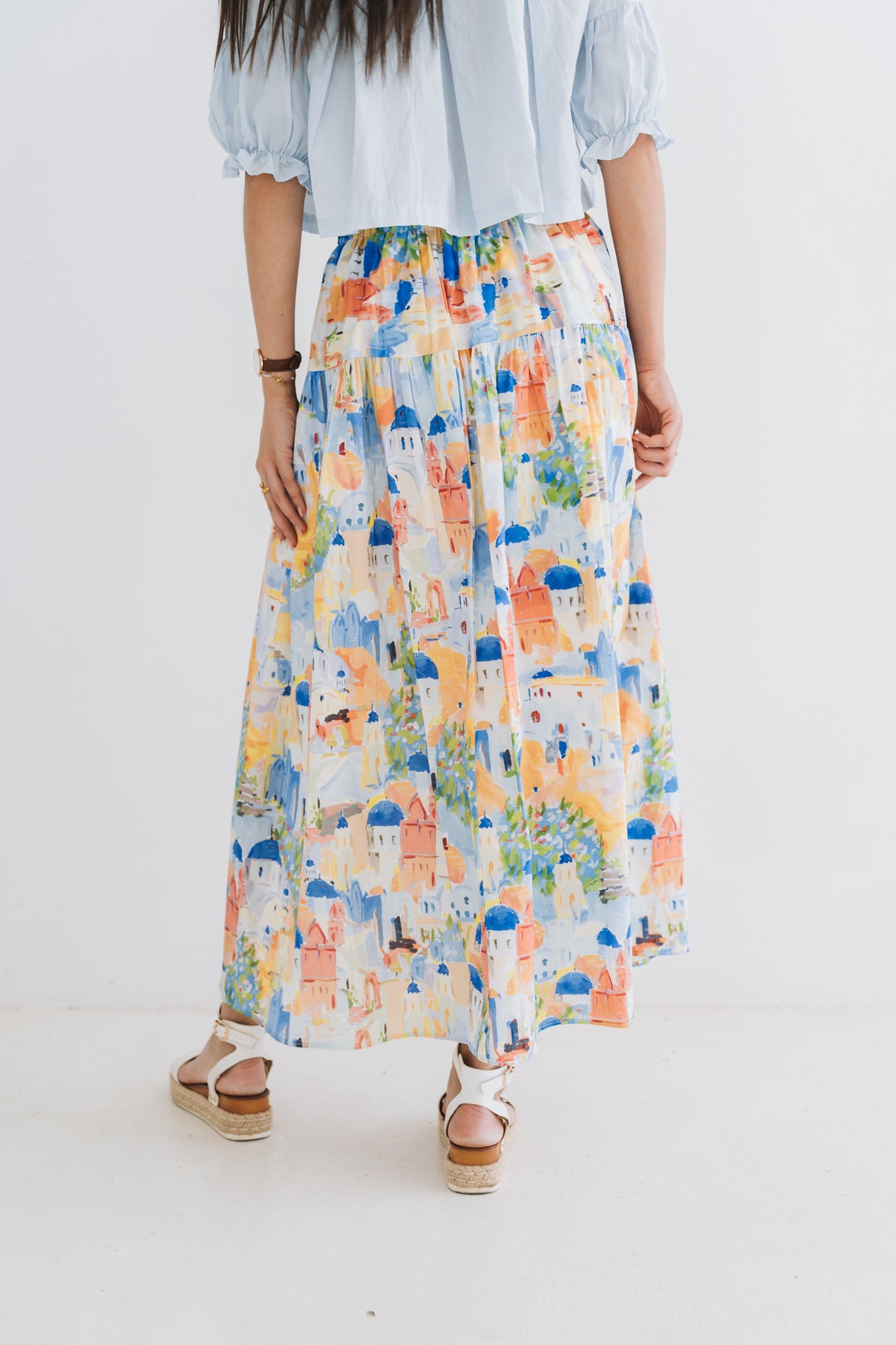 Greece Skirt Dark Blue | One Size / Fits 30-36
