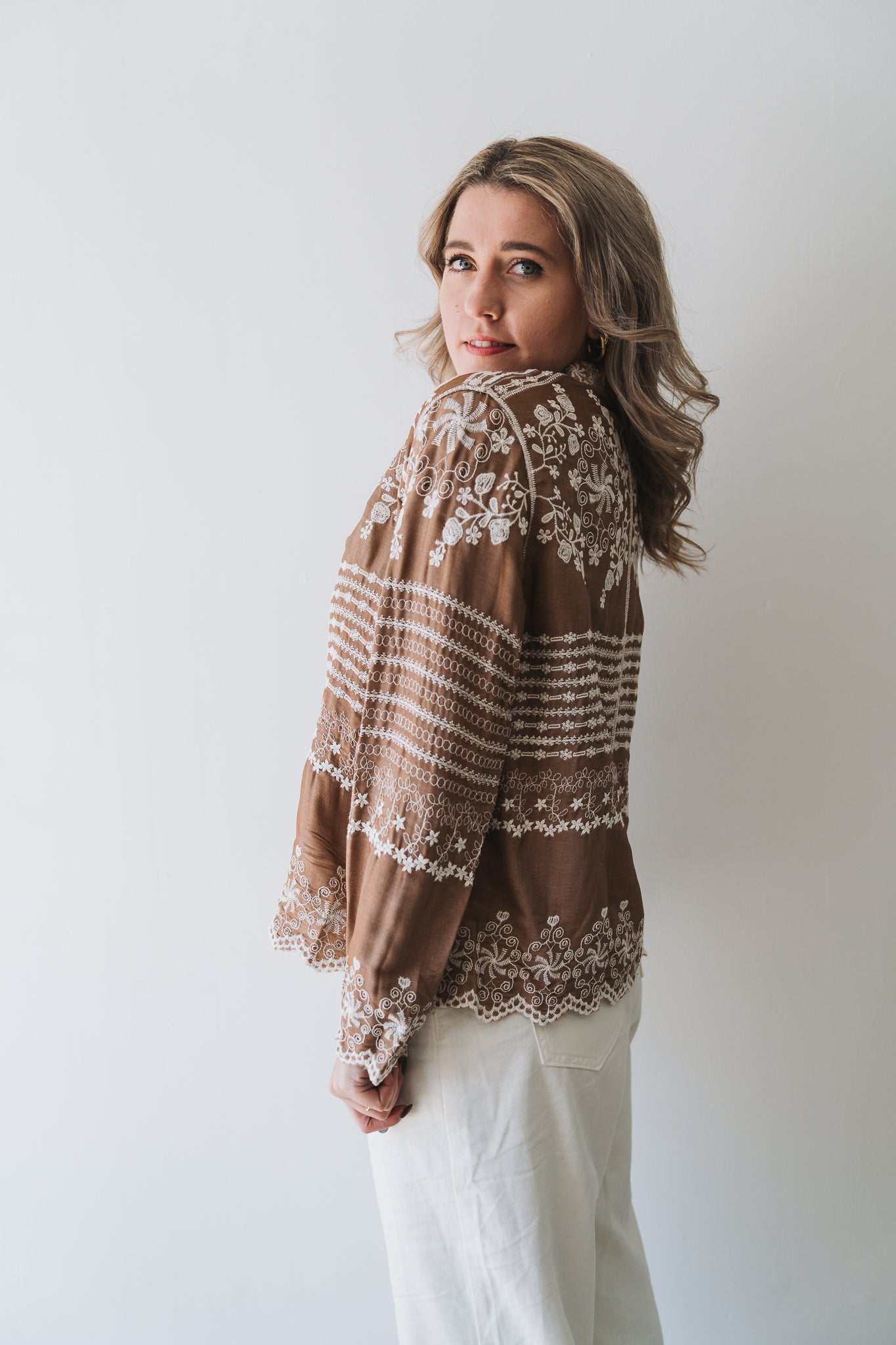 Abigail Blouse Rust