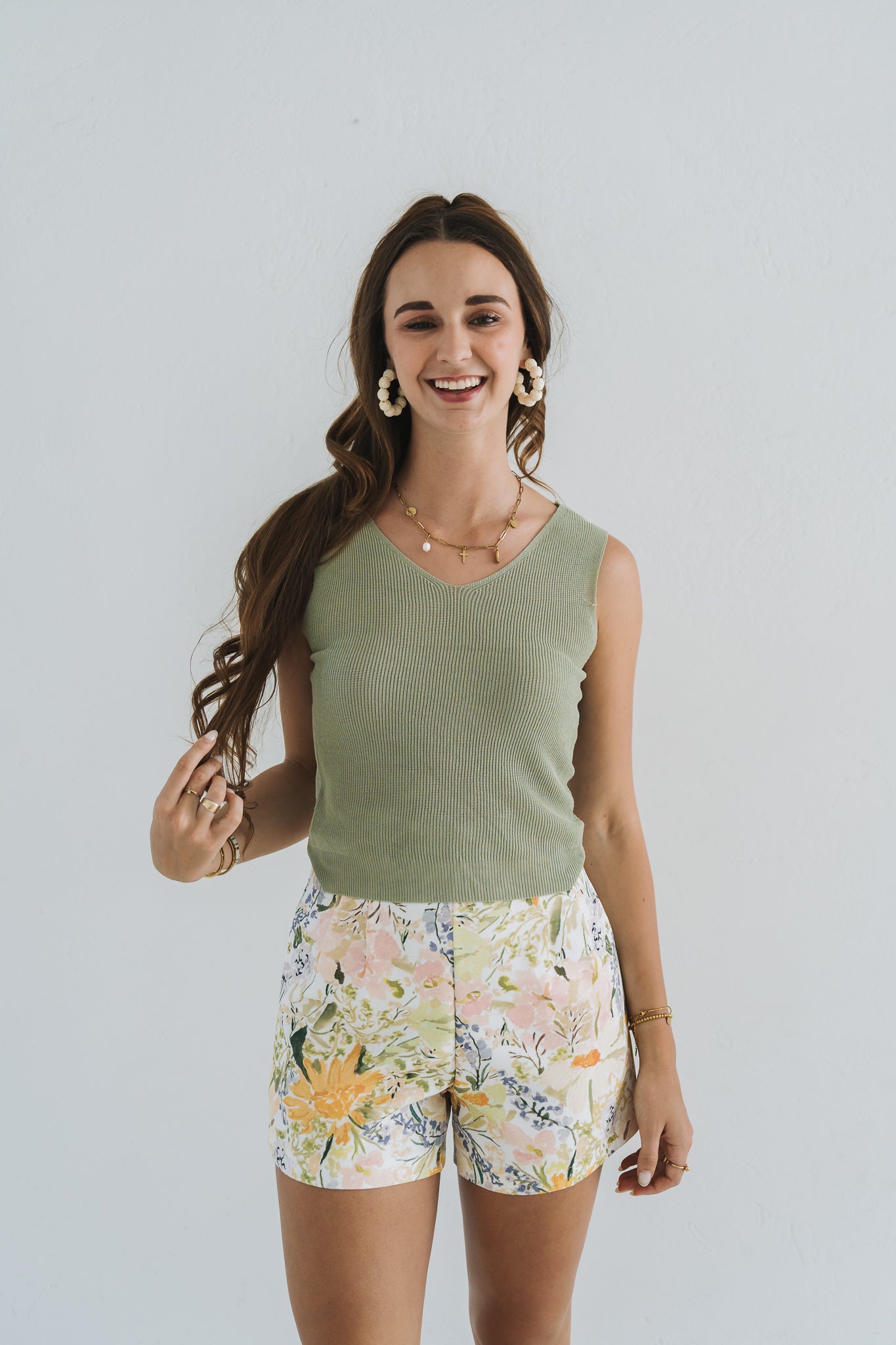 Knot Top Green