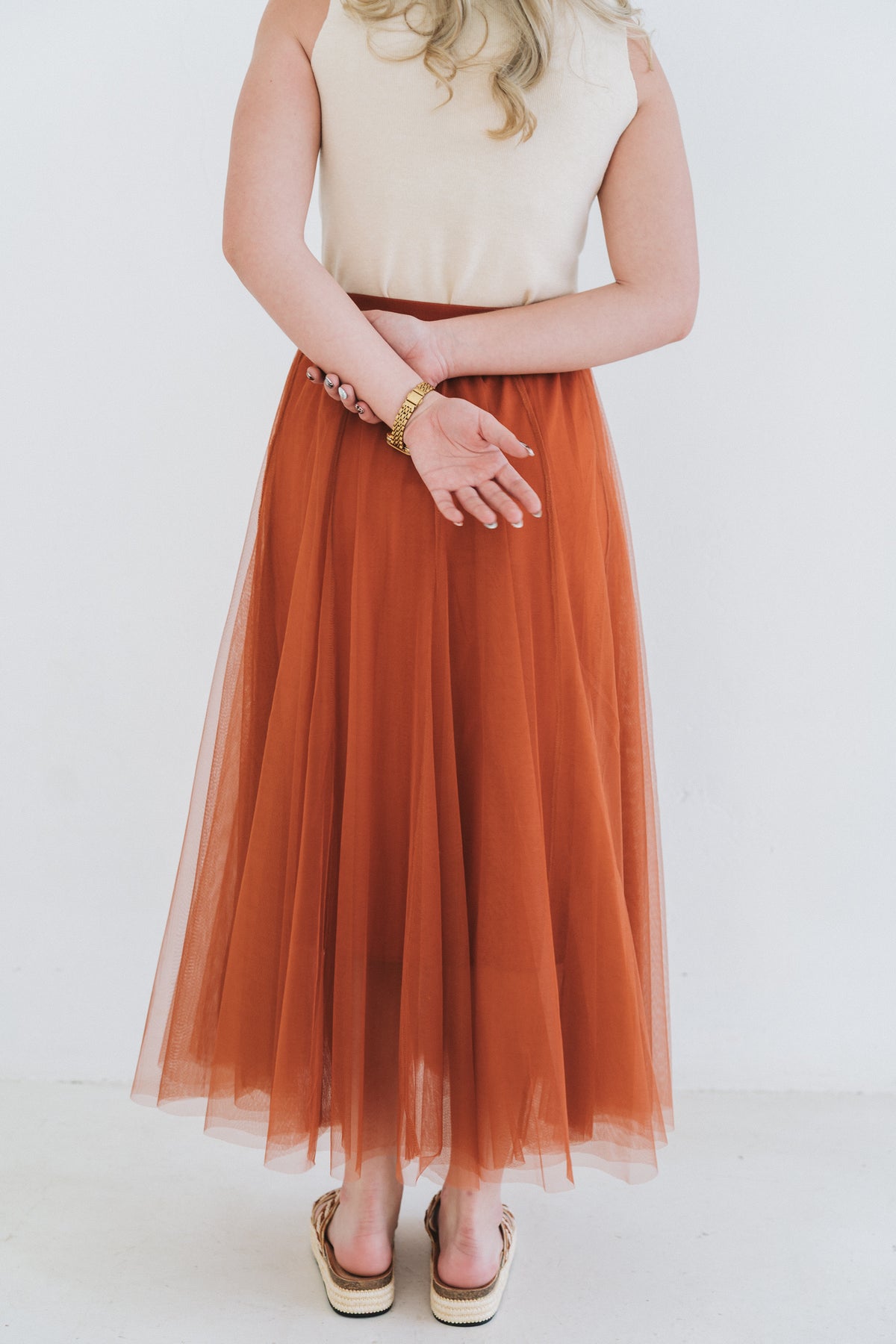 Ballerina Skirt Rust | One Size / Fits 30-36