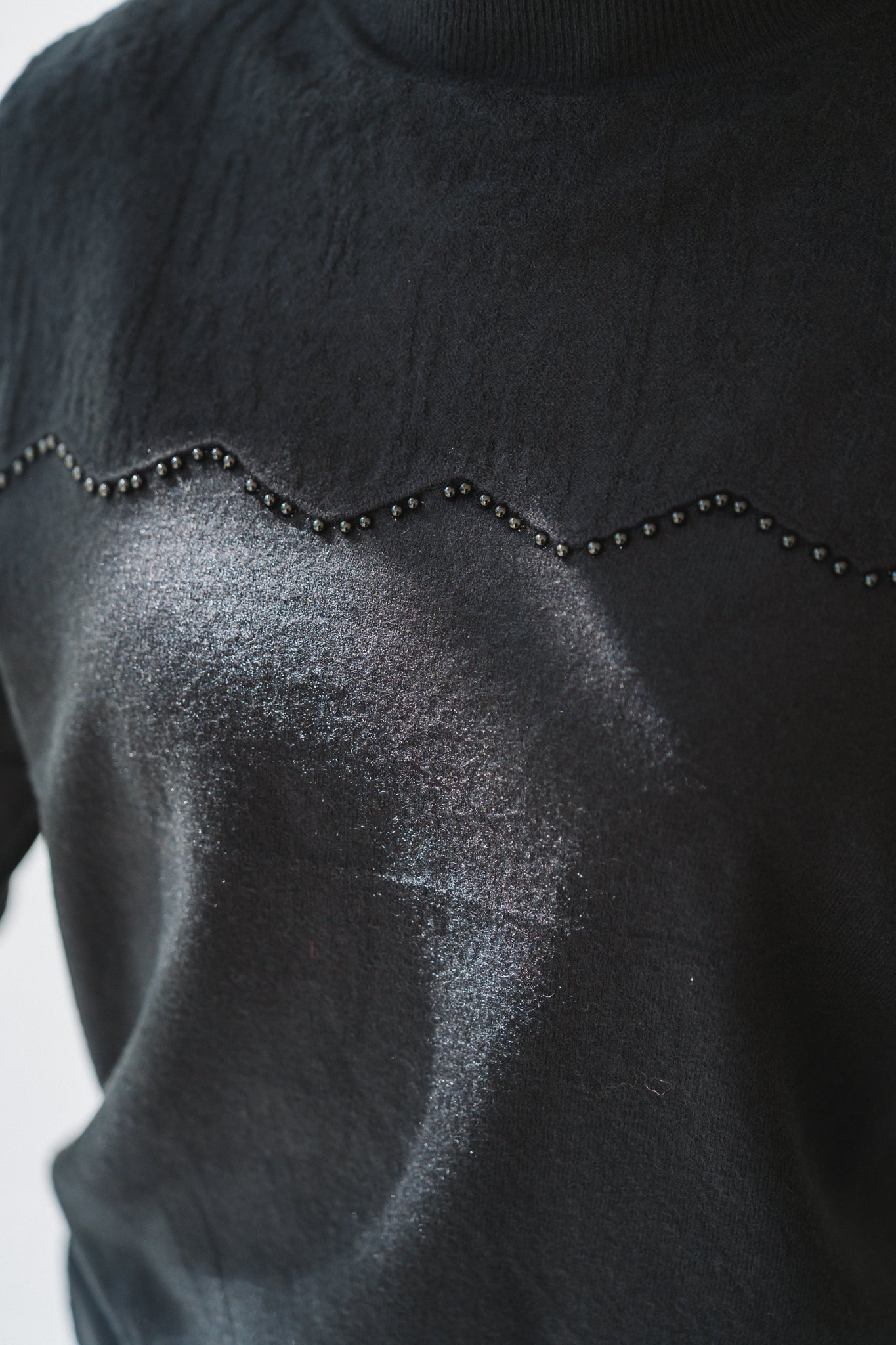 Pearly Knit Black | One Size / Fits 30-34