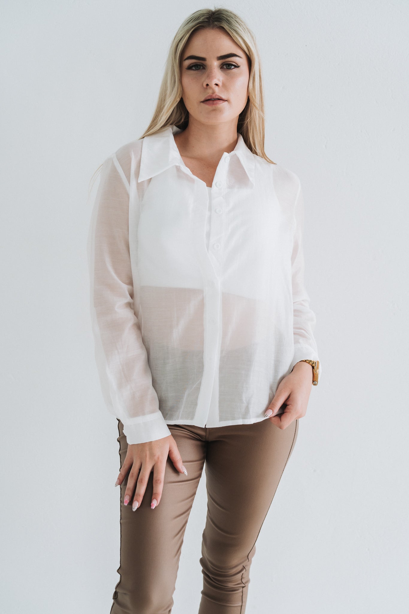 Bow Blouse Cream