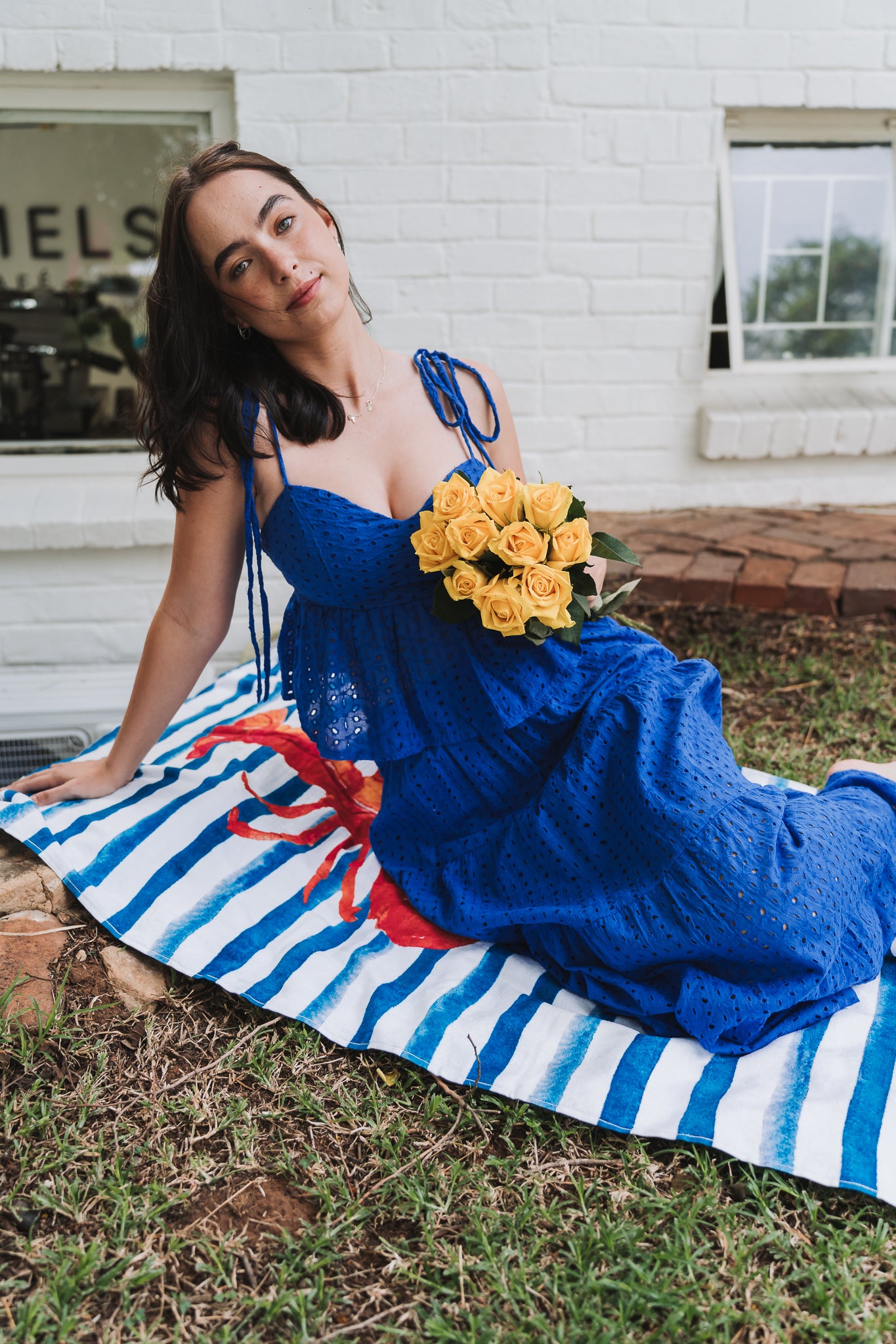 Royal Blue Skirt