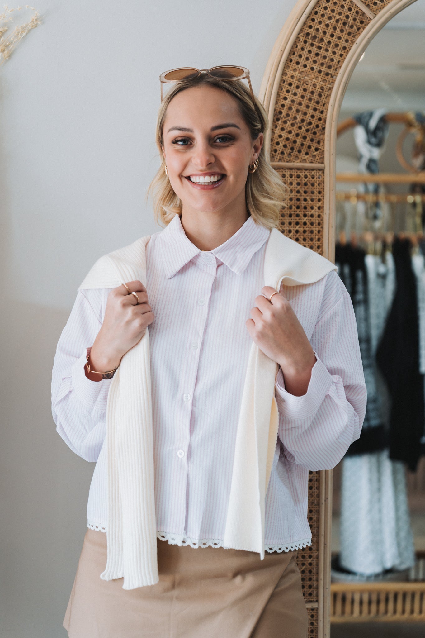 Britney Blouse Pink