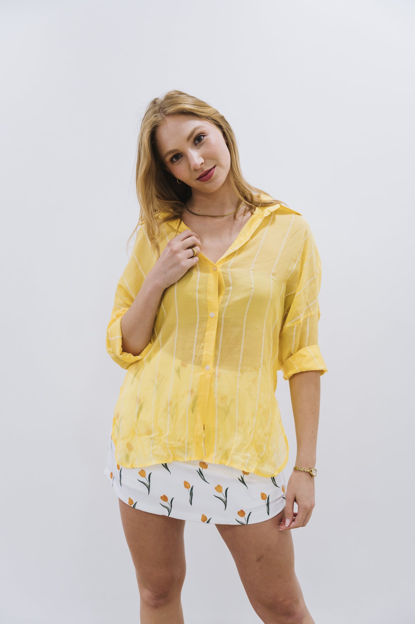 Yellow Blouse