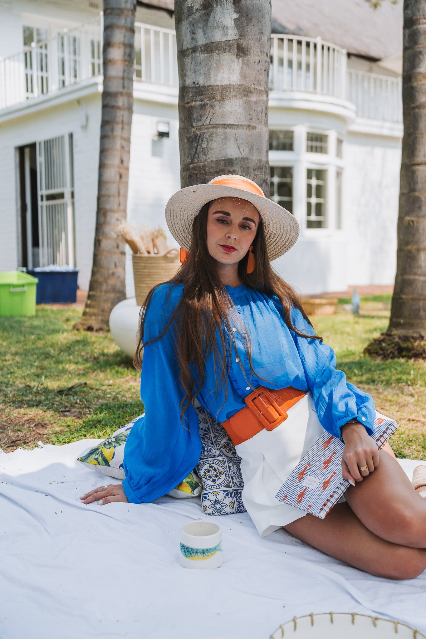 Abigail Blouse Blue