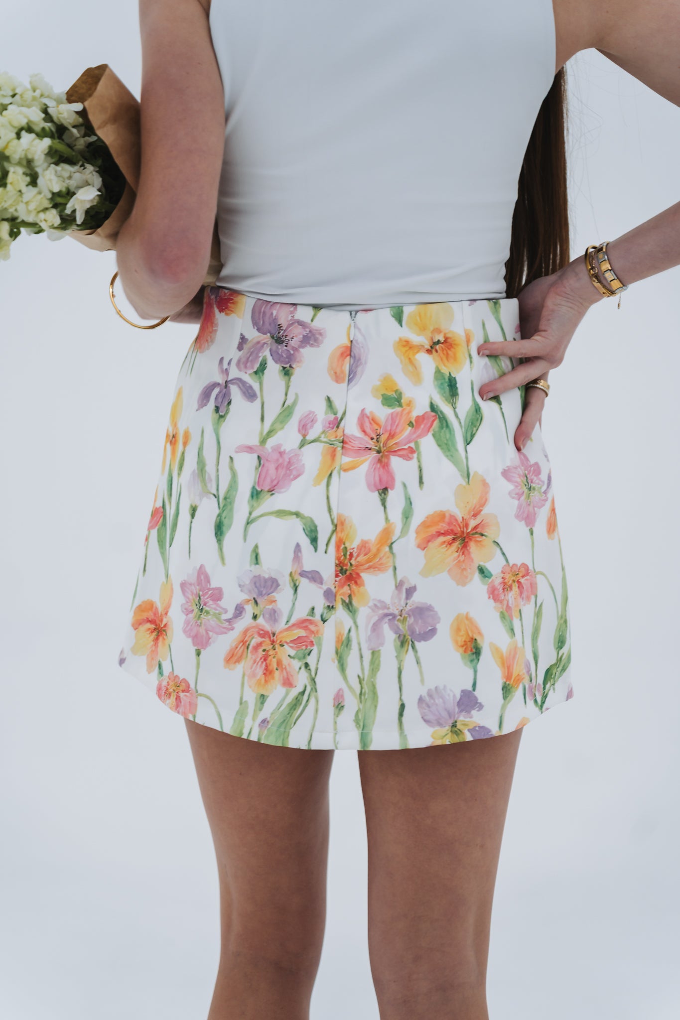 Orchid Skort