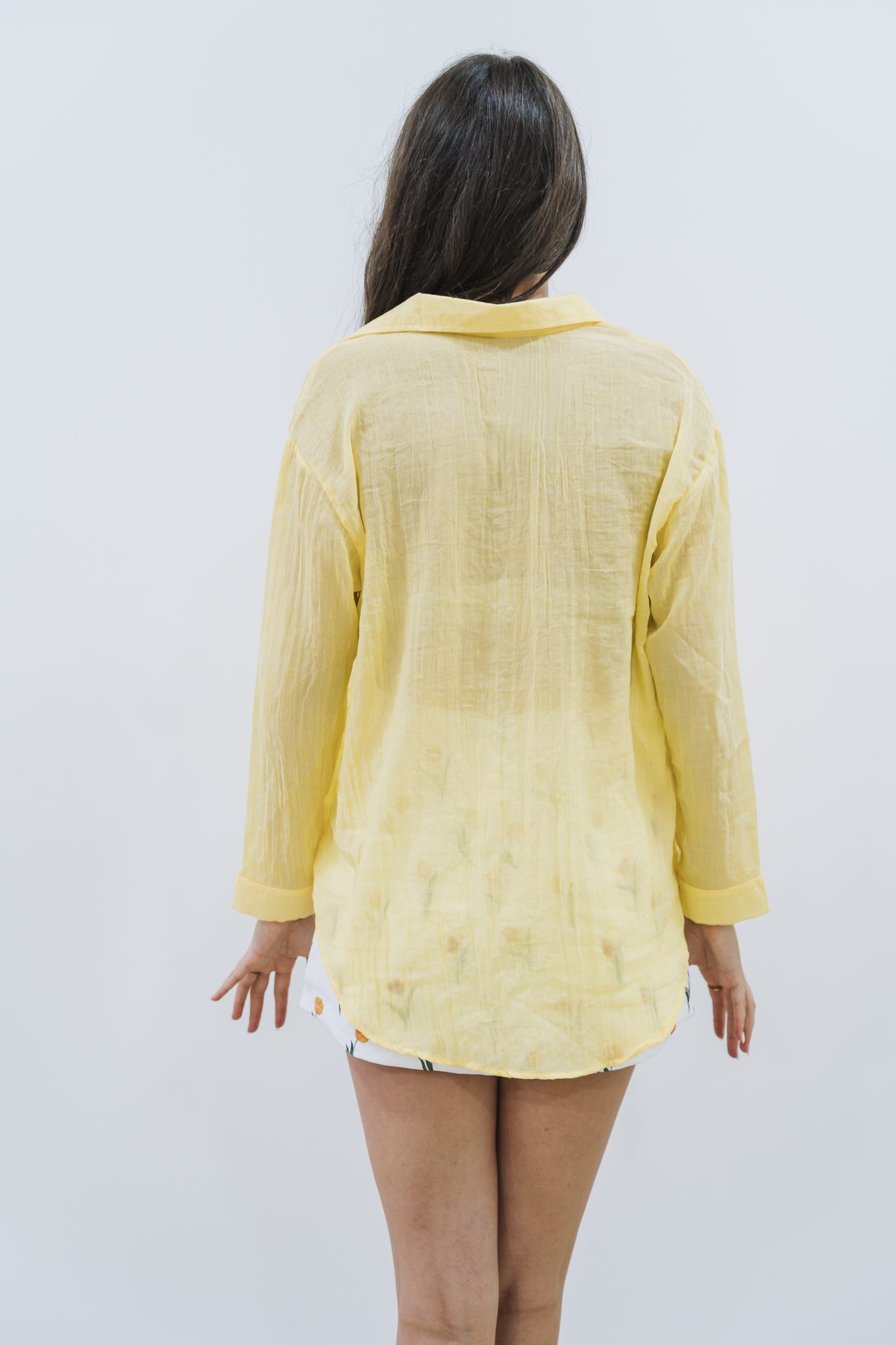 Beach Blouse Yellow