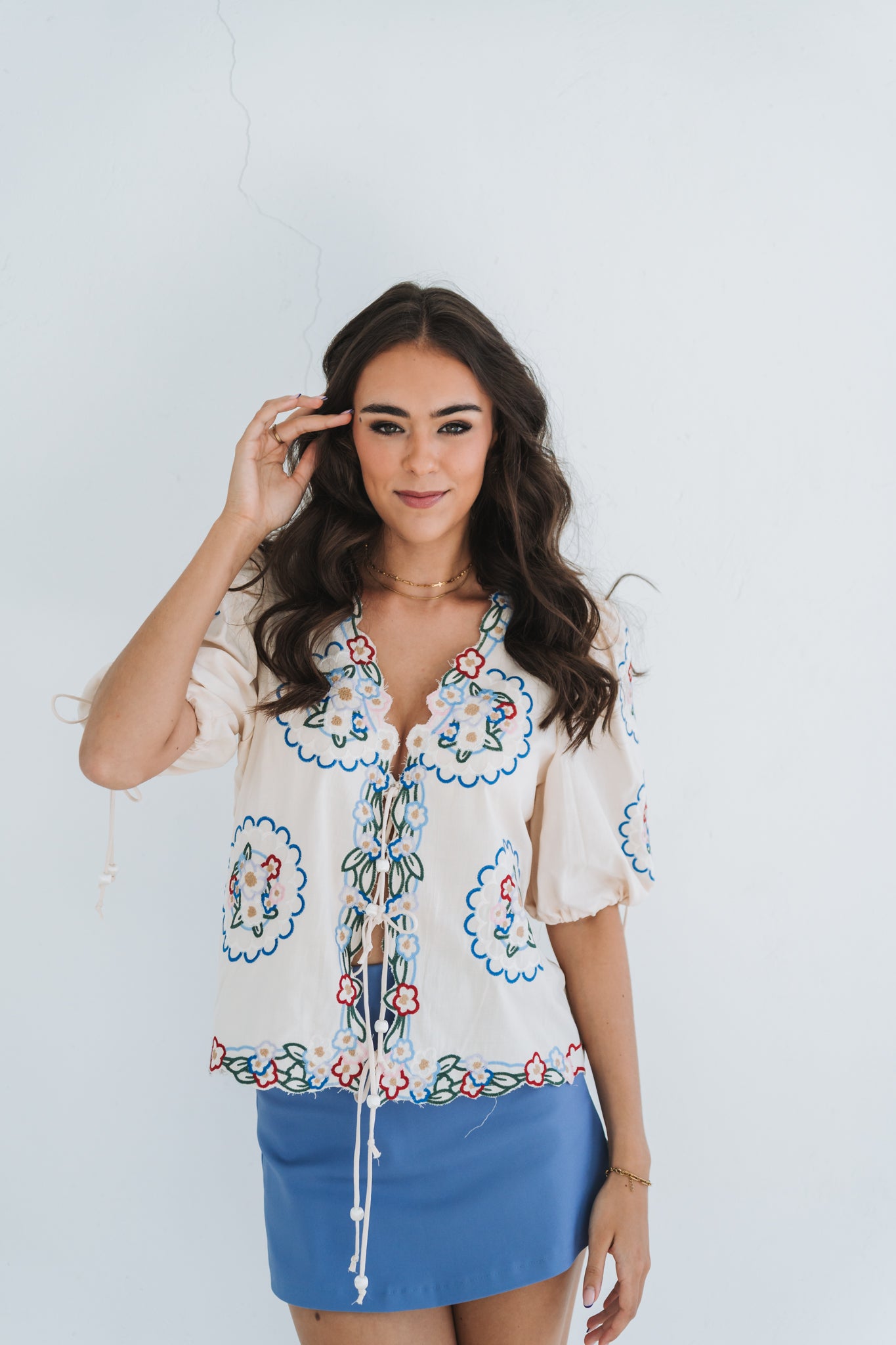 Bohemian Blouse Short