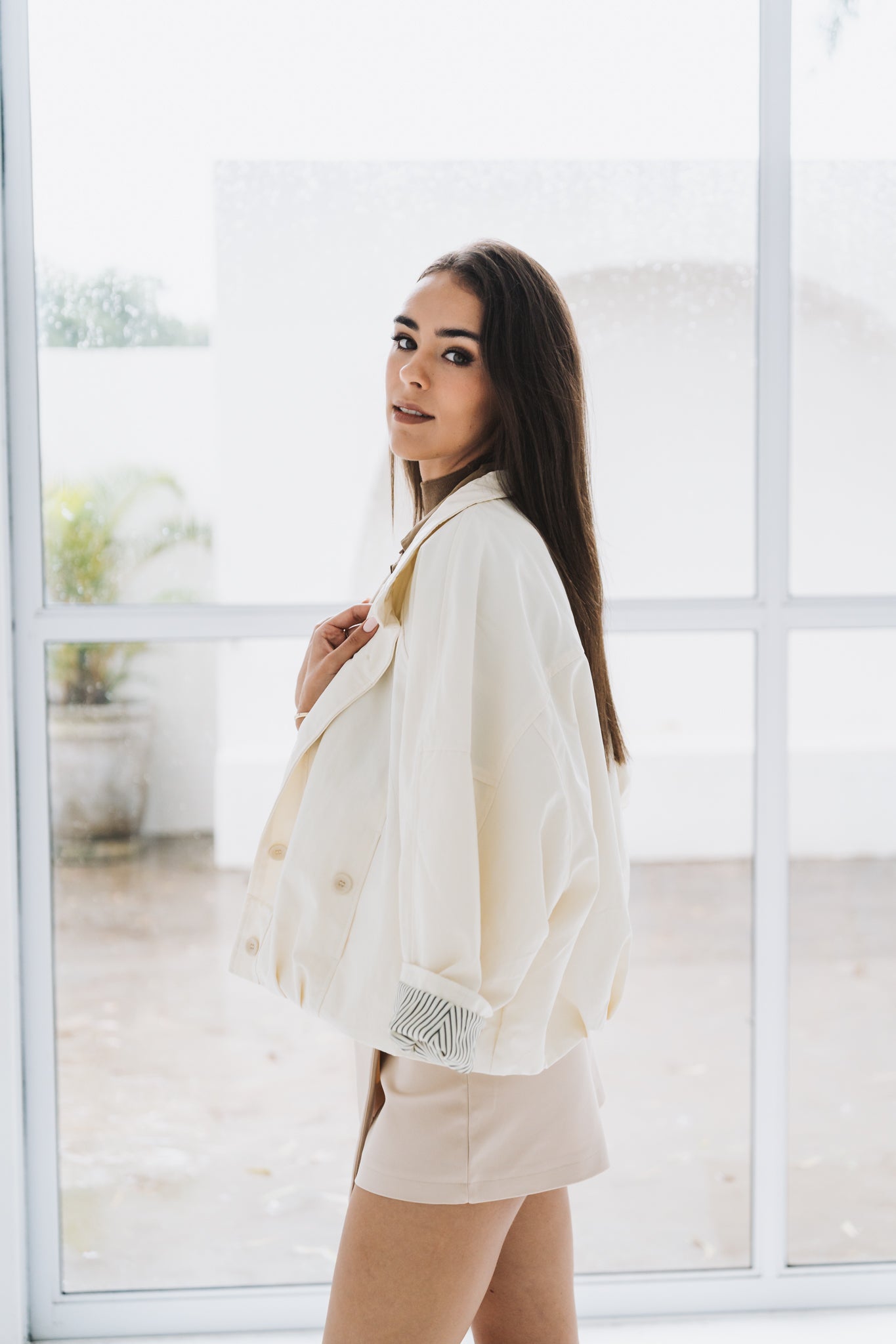 Pastel jacket Cream | One Size / Fits 30-36