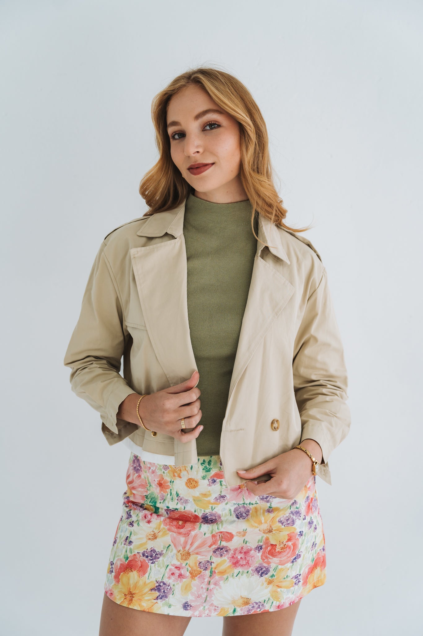 Blazer Jacket Cream | One Size / Fits 32-36