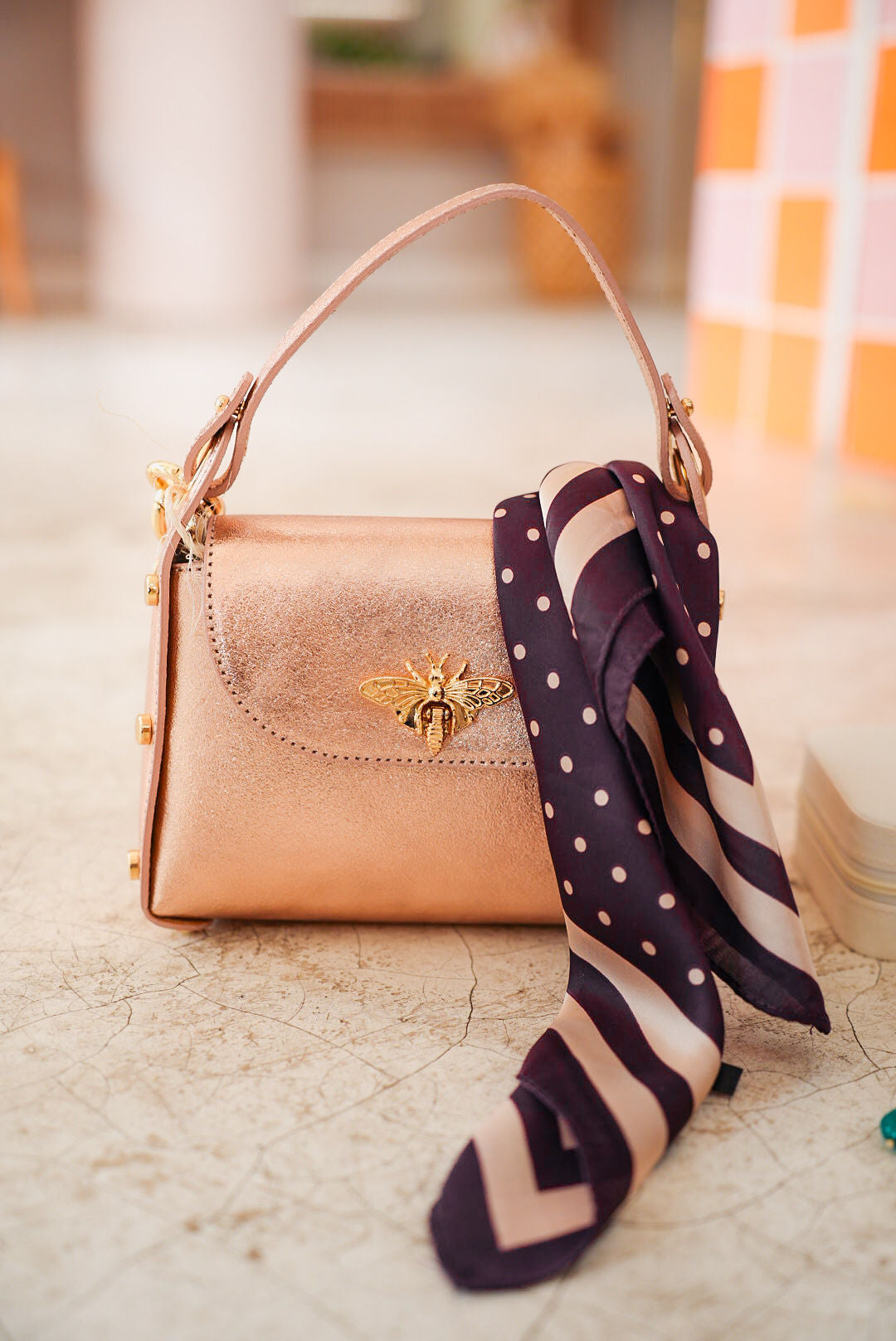 Butterfly Leather Bag