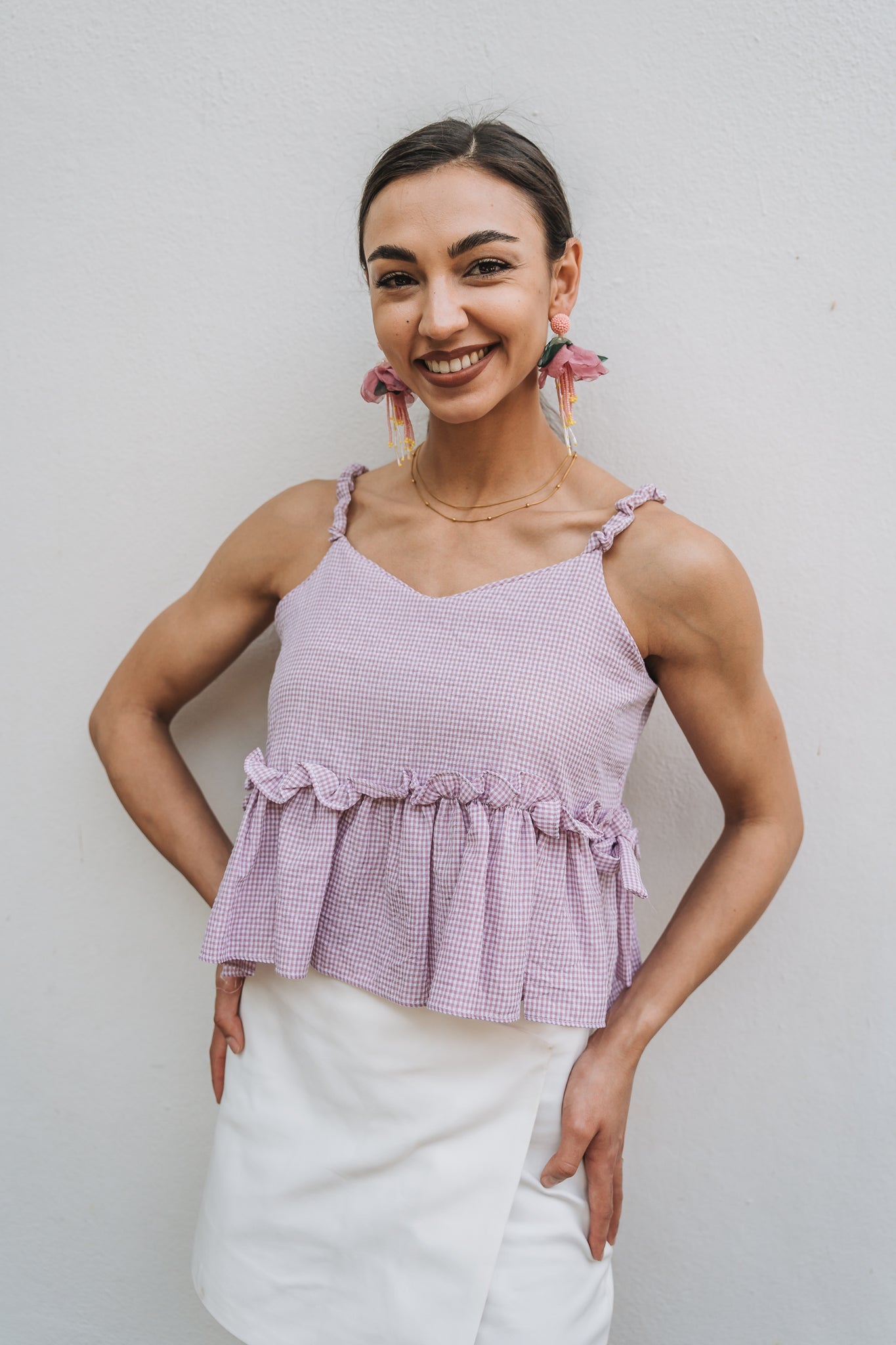 Summer Top Dusty Pink