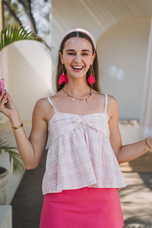 Picnic Top Pink