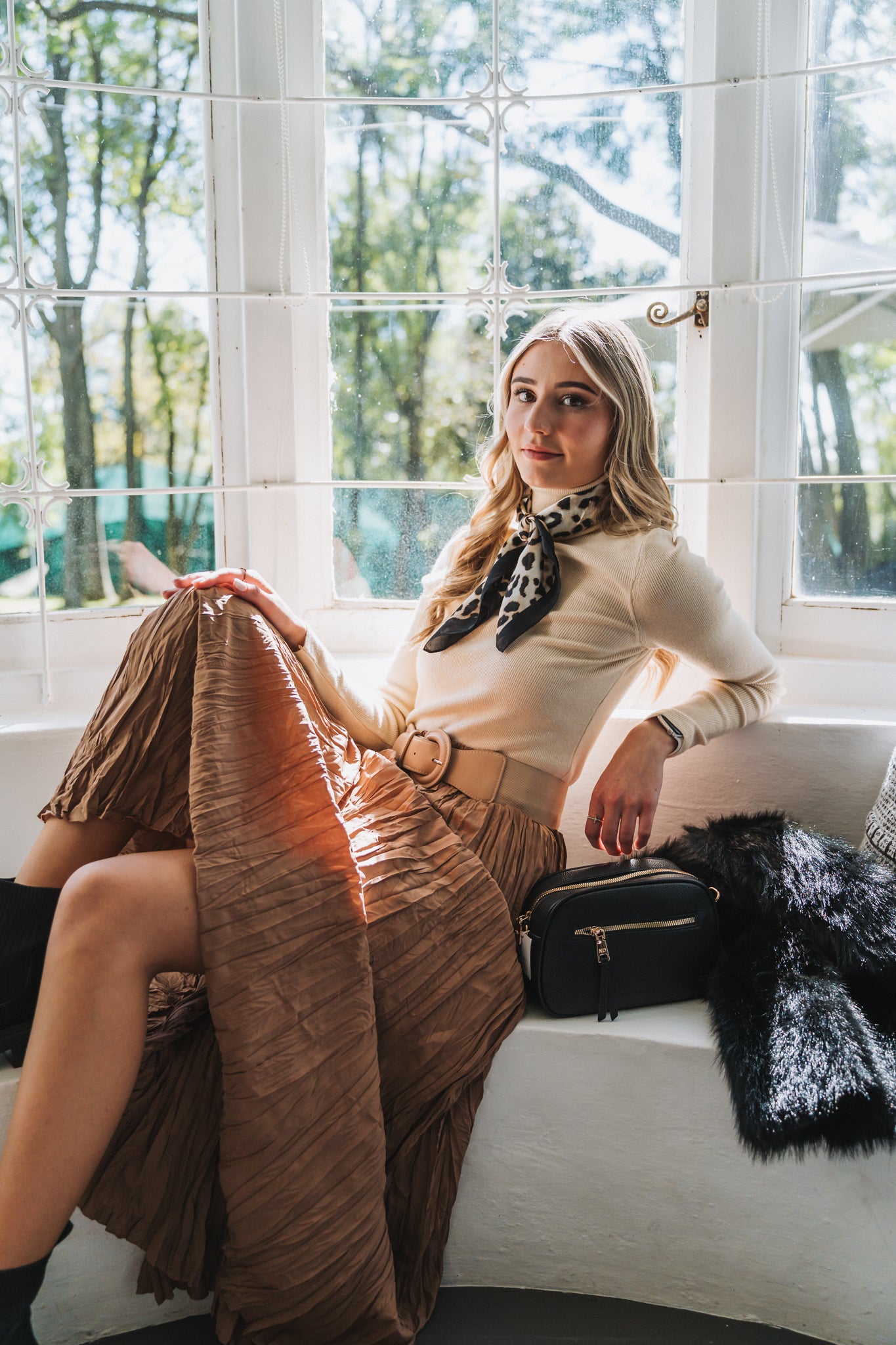 Flow Skirt Brown | One Size / 30-36