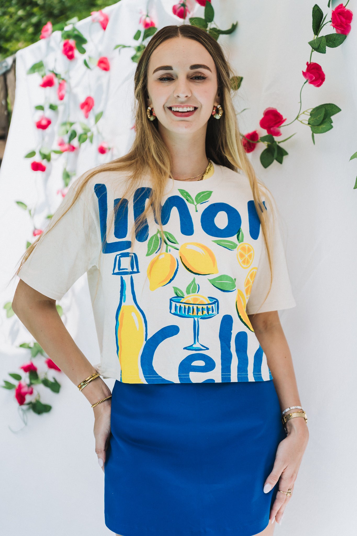 Limoncello Tee Blue
