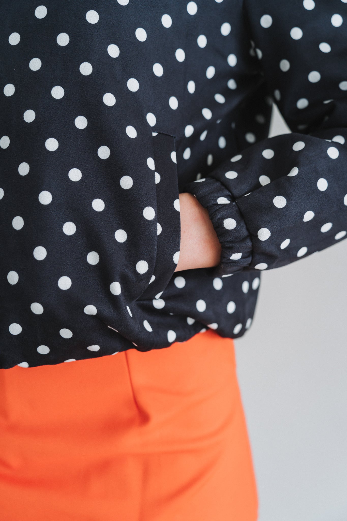 Polka Jacket Black | One Size / 30-34
