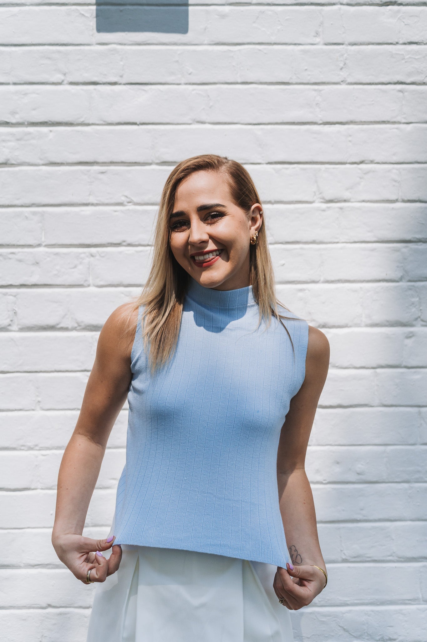 Sasha Vest Blue