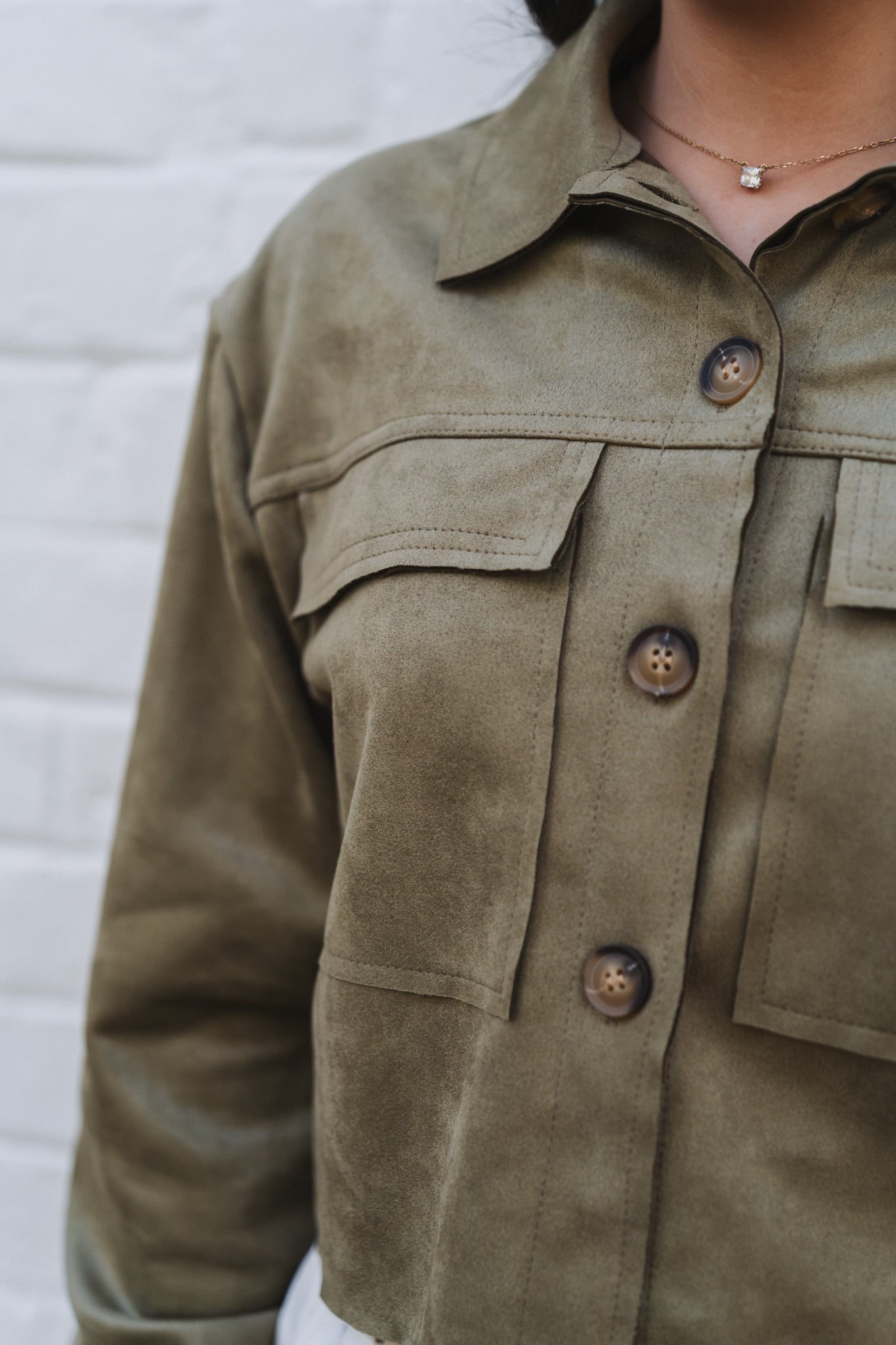 Tay Velvet Jacket Olive | One Size / Fits 30-34