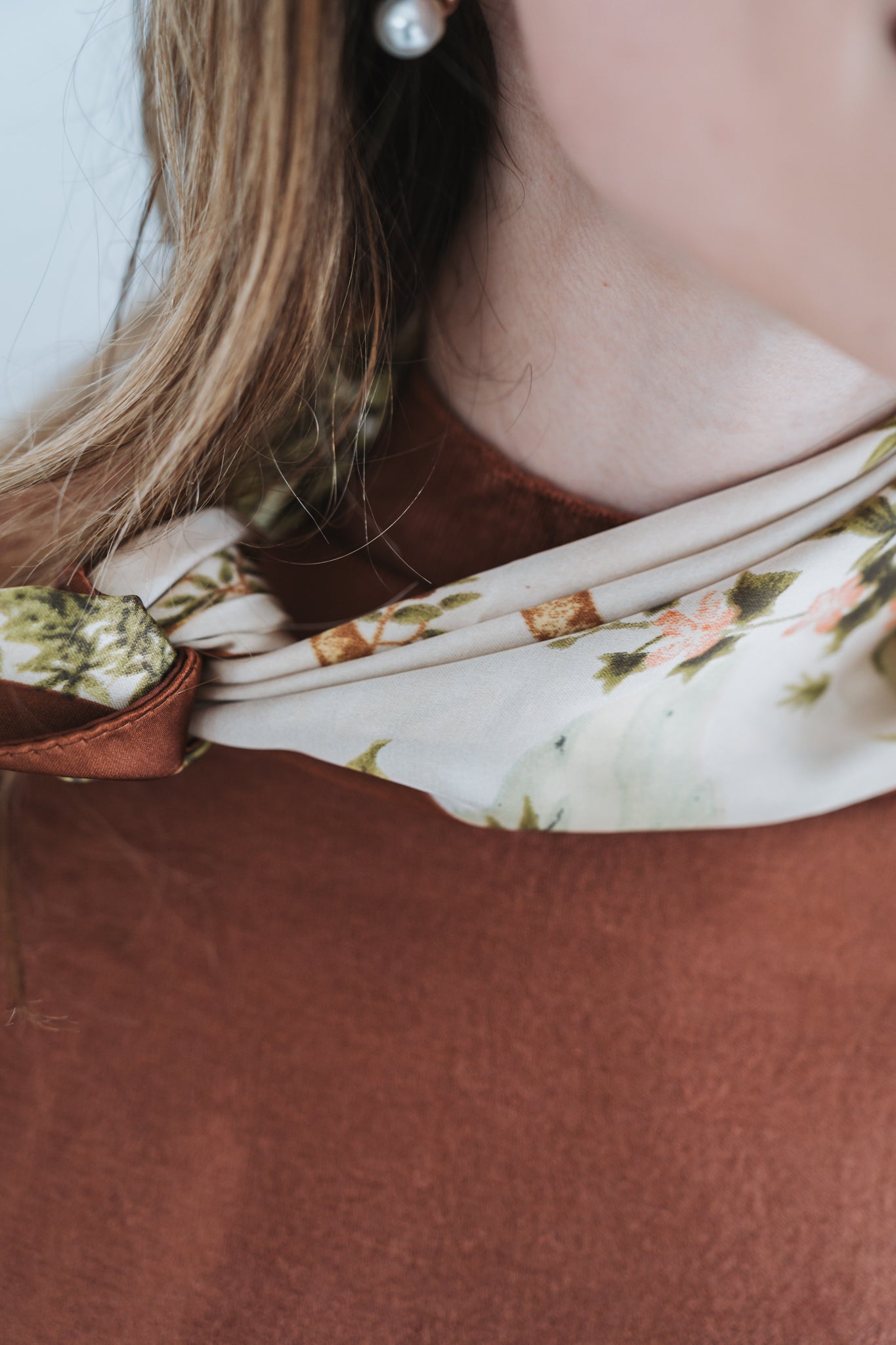 Nikka Knit Rust | One Size