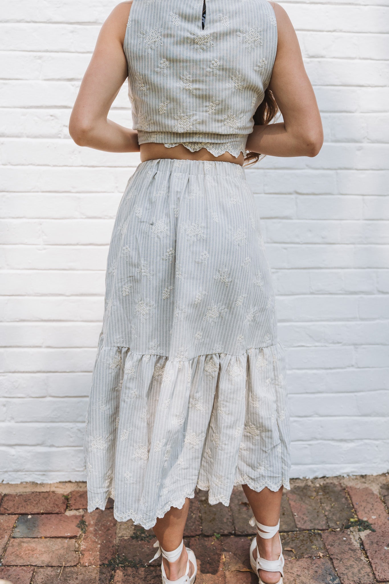 Lilly Set Skirt Grey