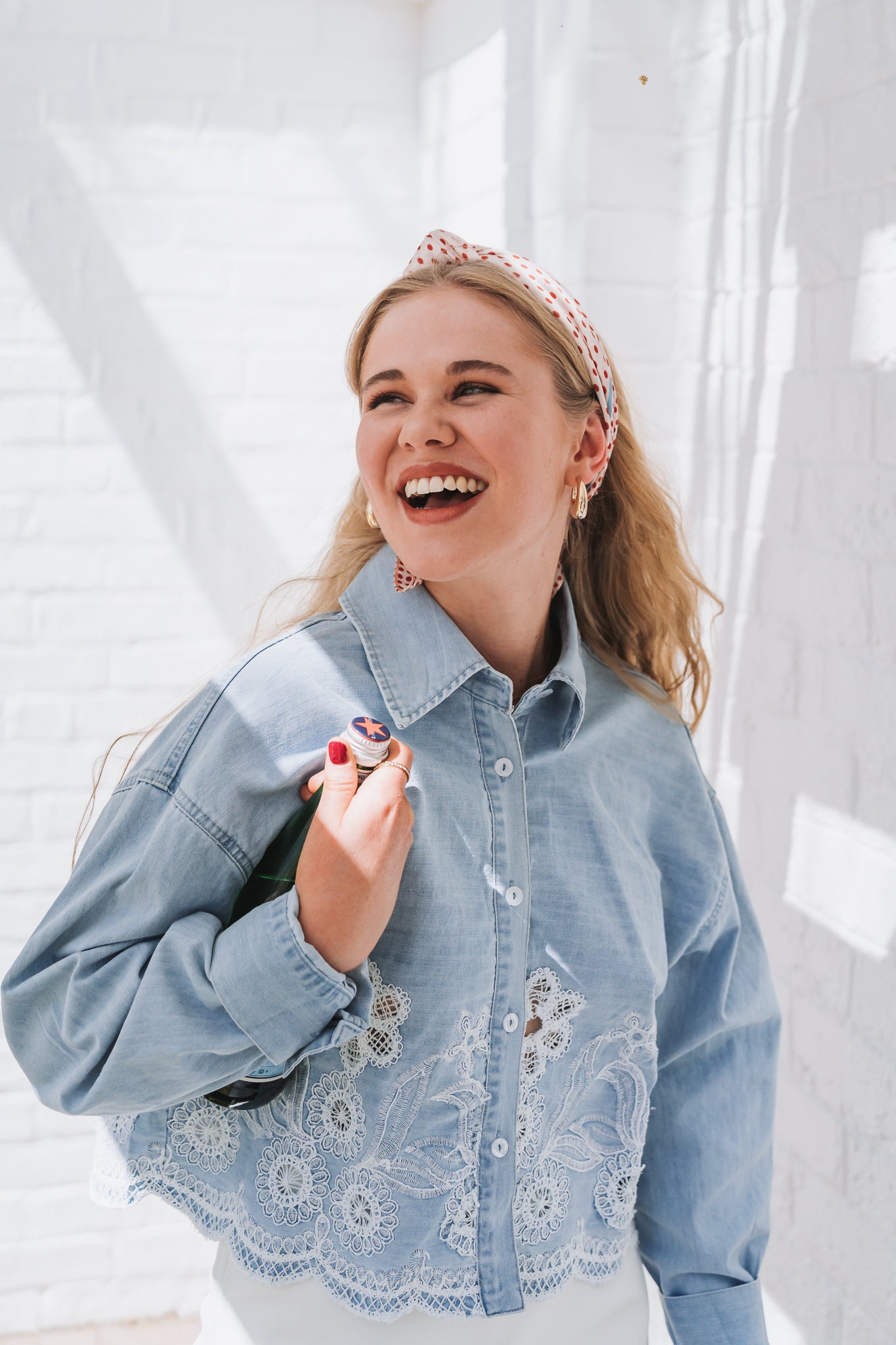 Denim Blouse