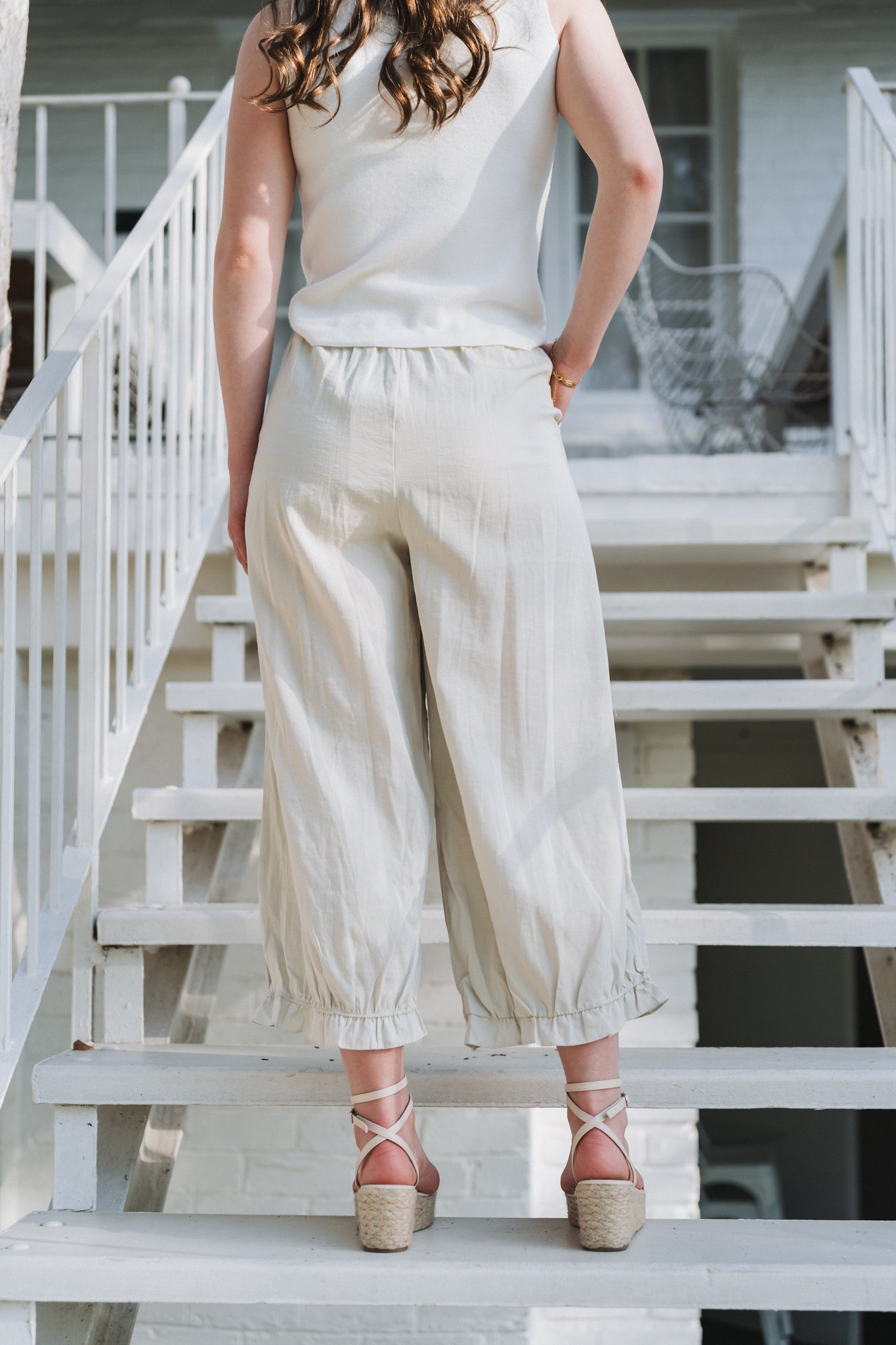 Suzy Trouser Light Stone