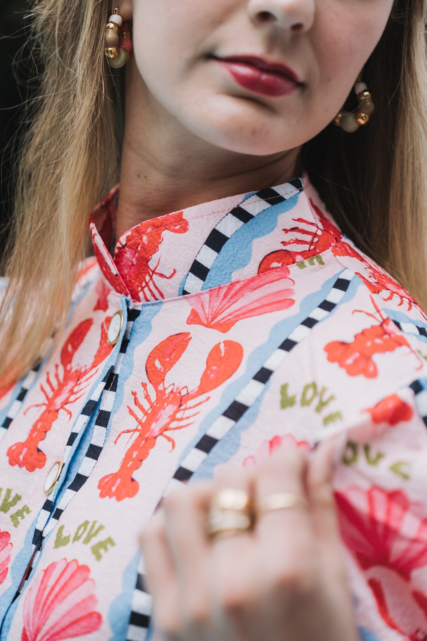 Lobster Love Blouse