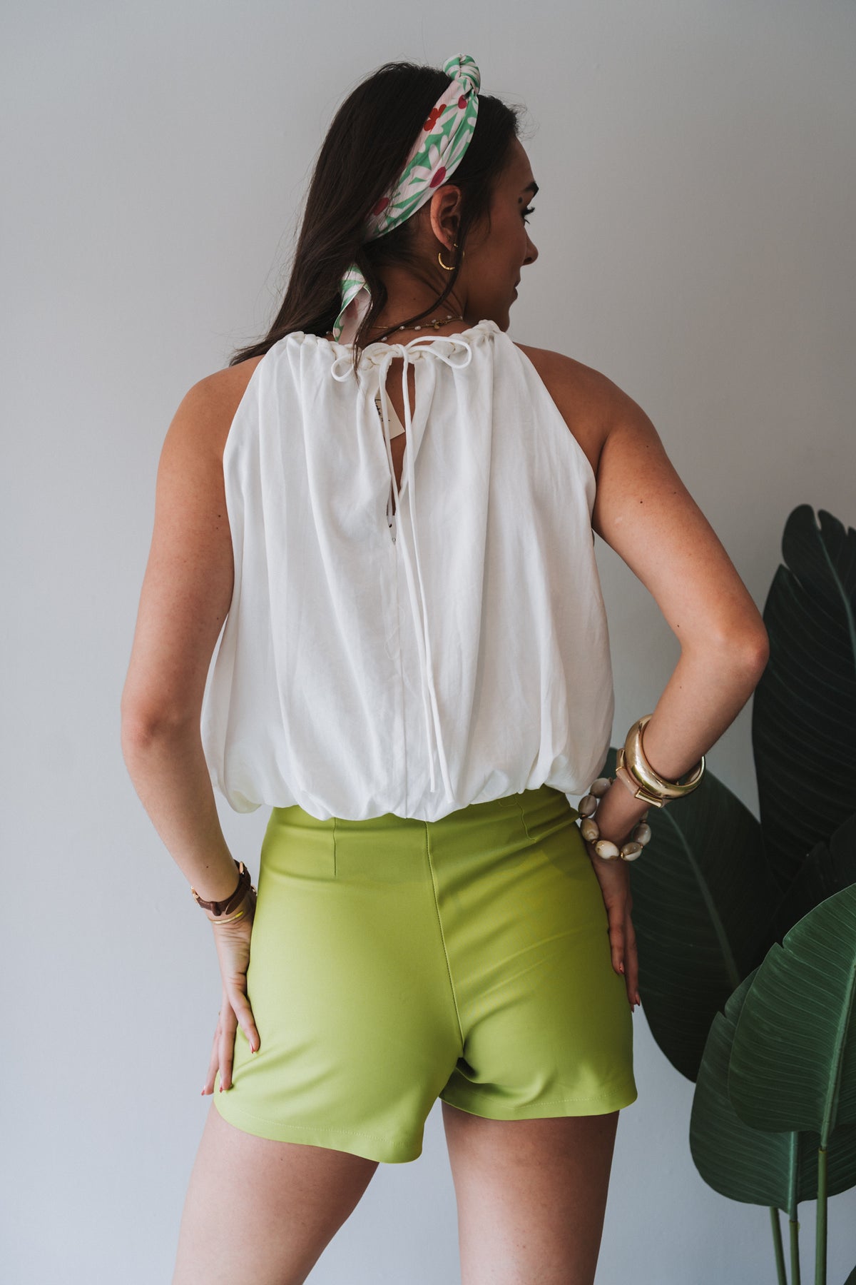 Braided Top White | One Size / Fits 30-34