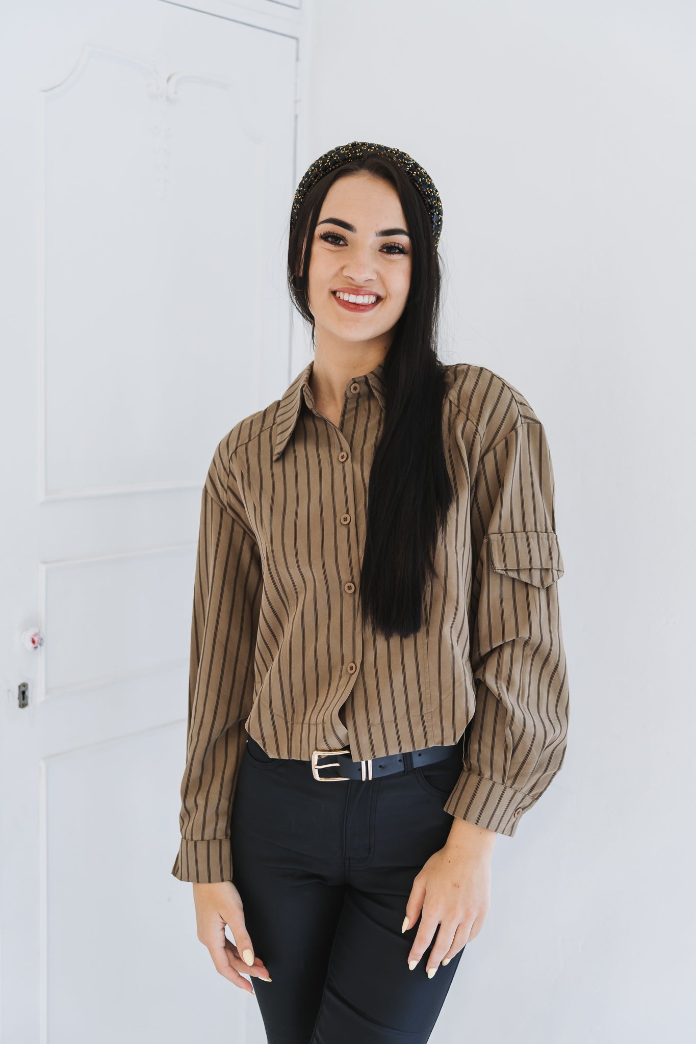 Bronwyn Blouse Brown
