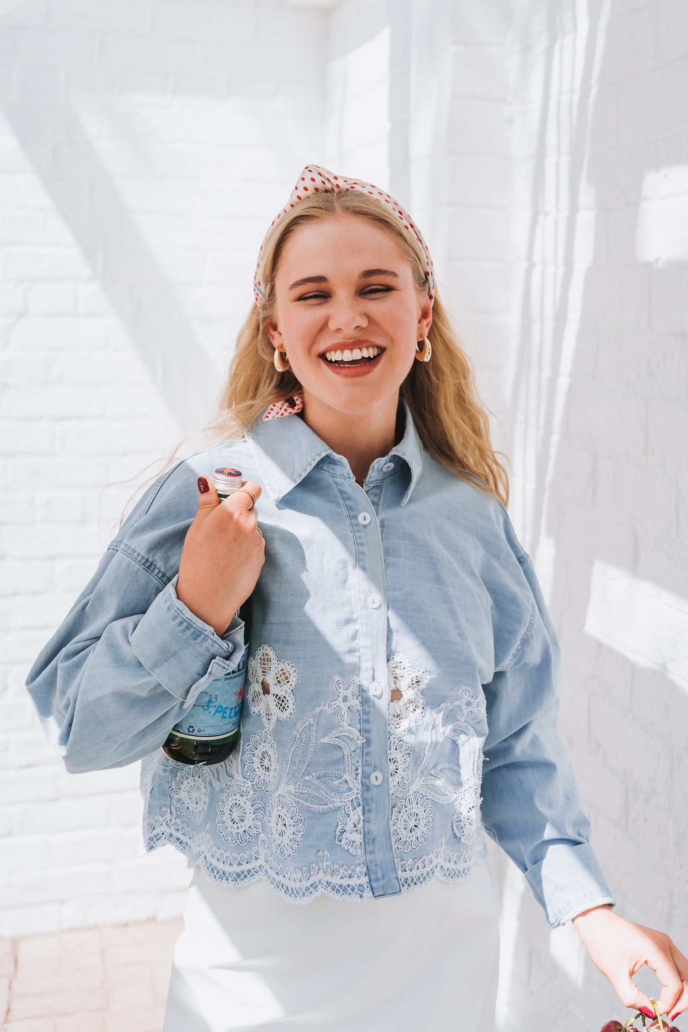 Denim Blouse