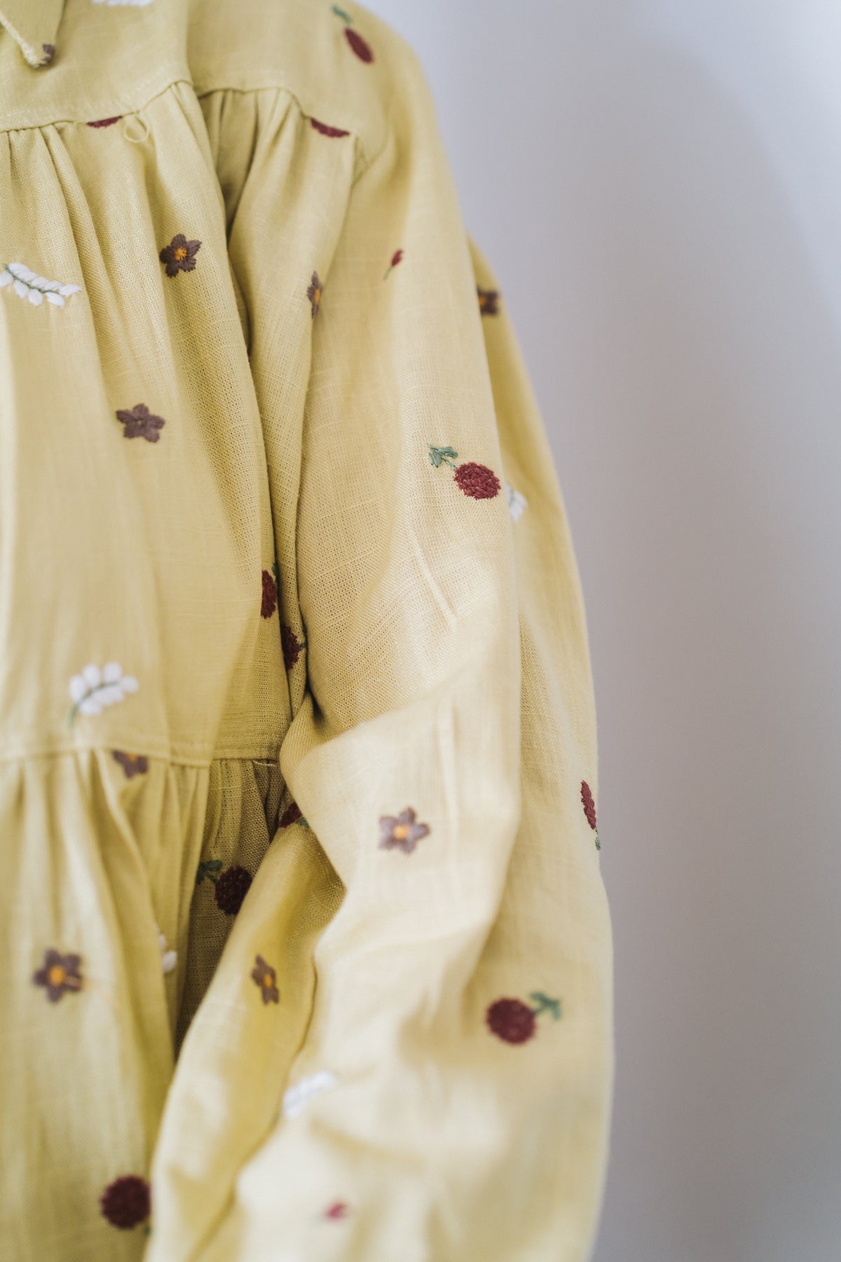 Lino Set Blouse Yellow | One Size / Fits 32-36