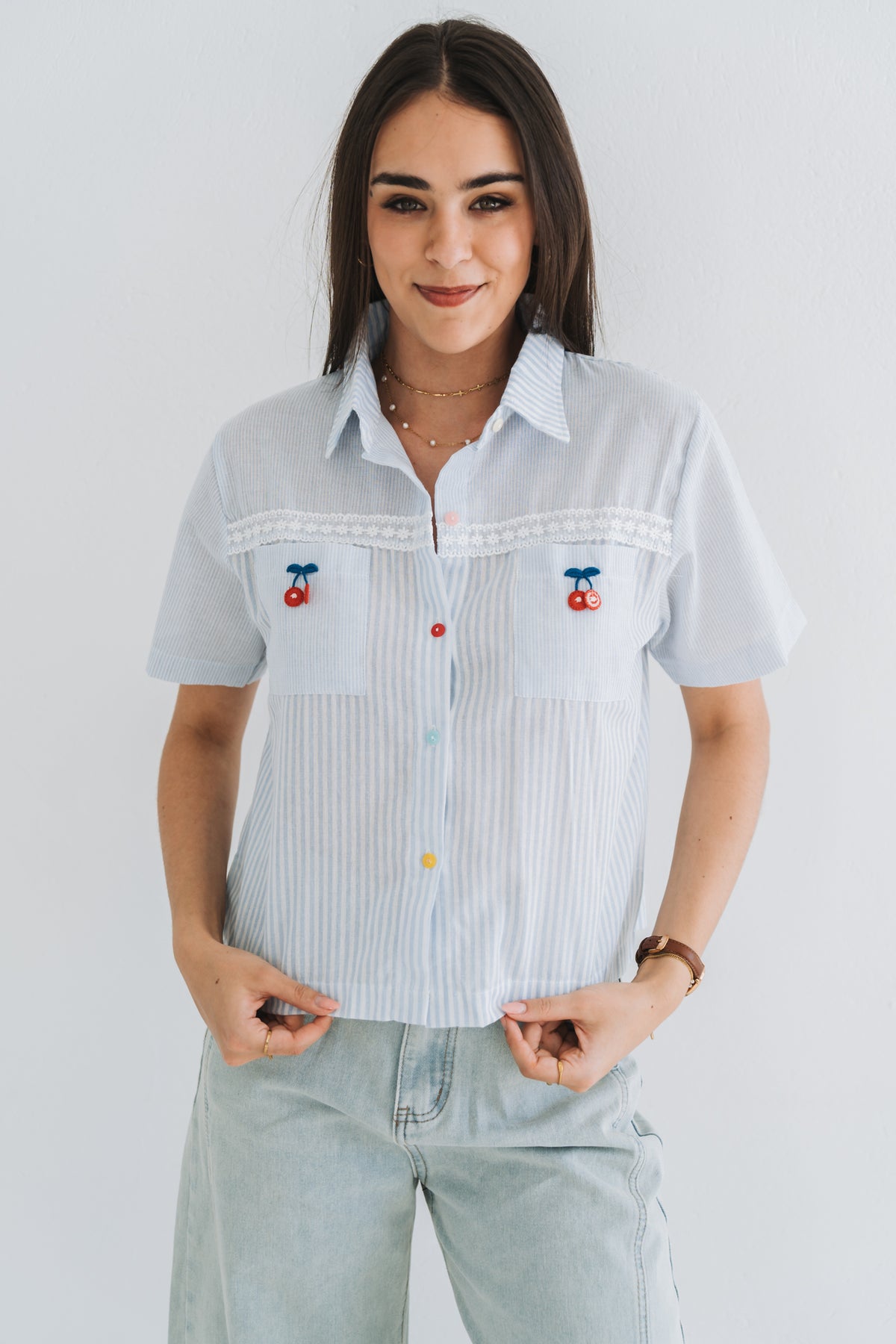 Cherry Top Blue | One Size / Fits 30-34