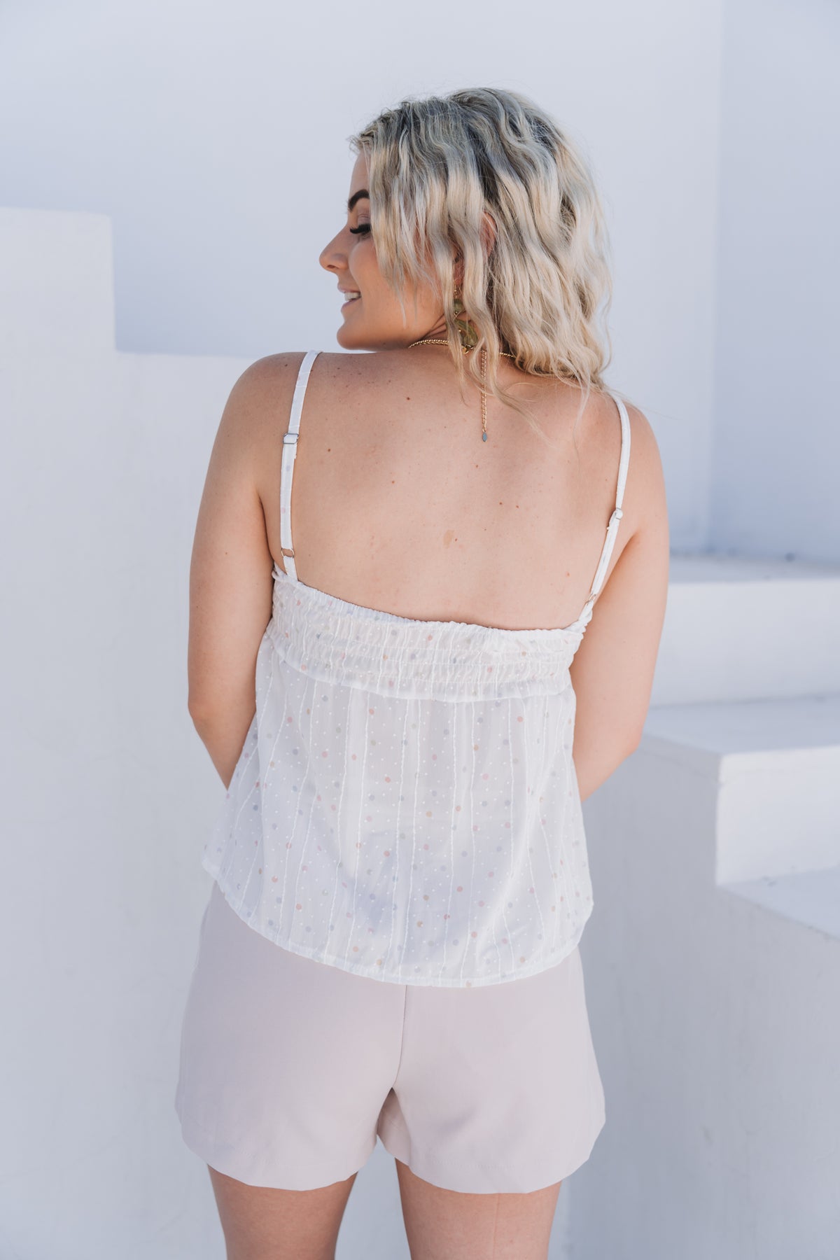 Juno Top Light Dots | One Size / Fits 30-32