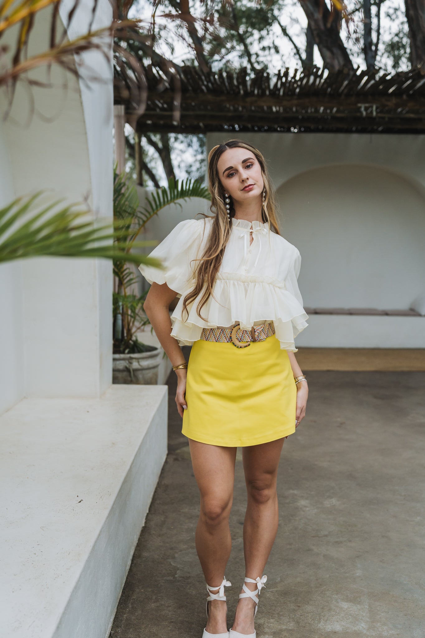 Stacy Skort Yellow