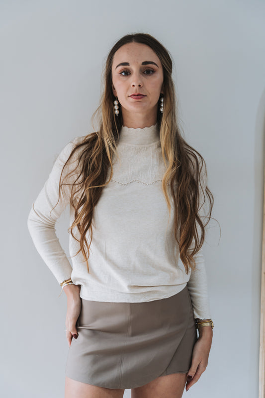 Pearly Knit Cream