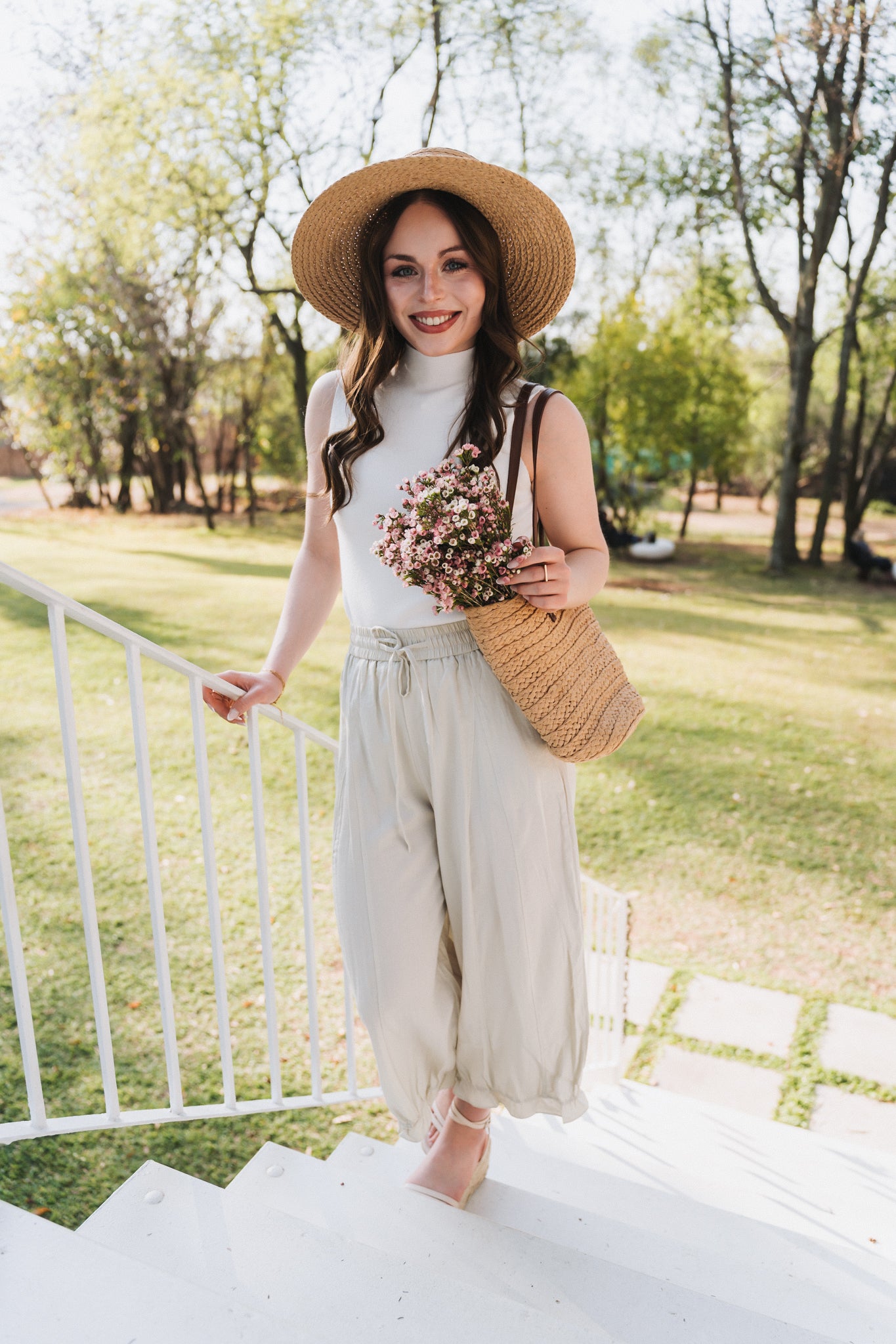 Suzy Trouser Light Stone
