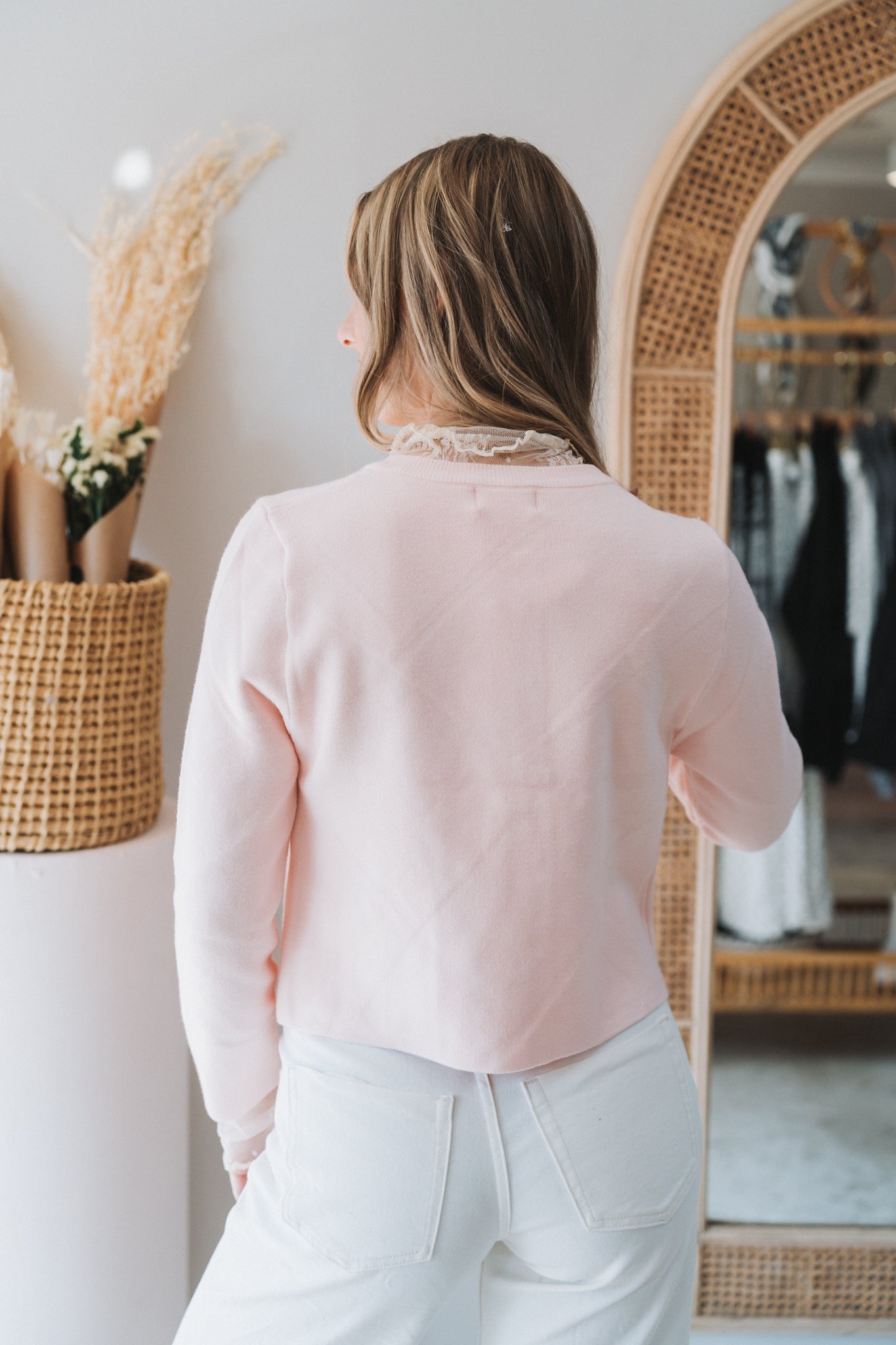 Pastel Cardigan Pink